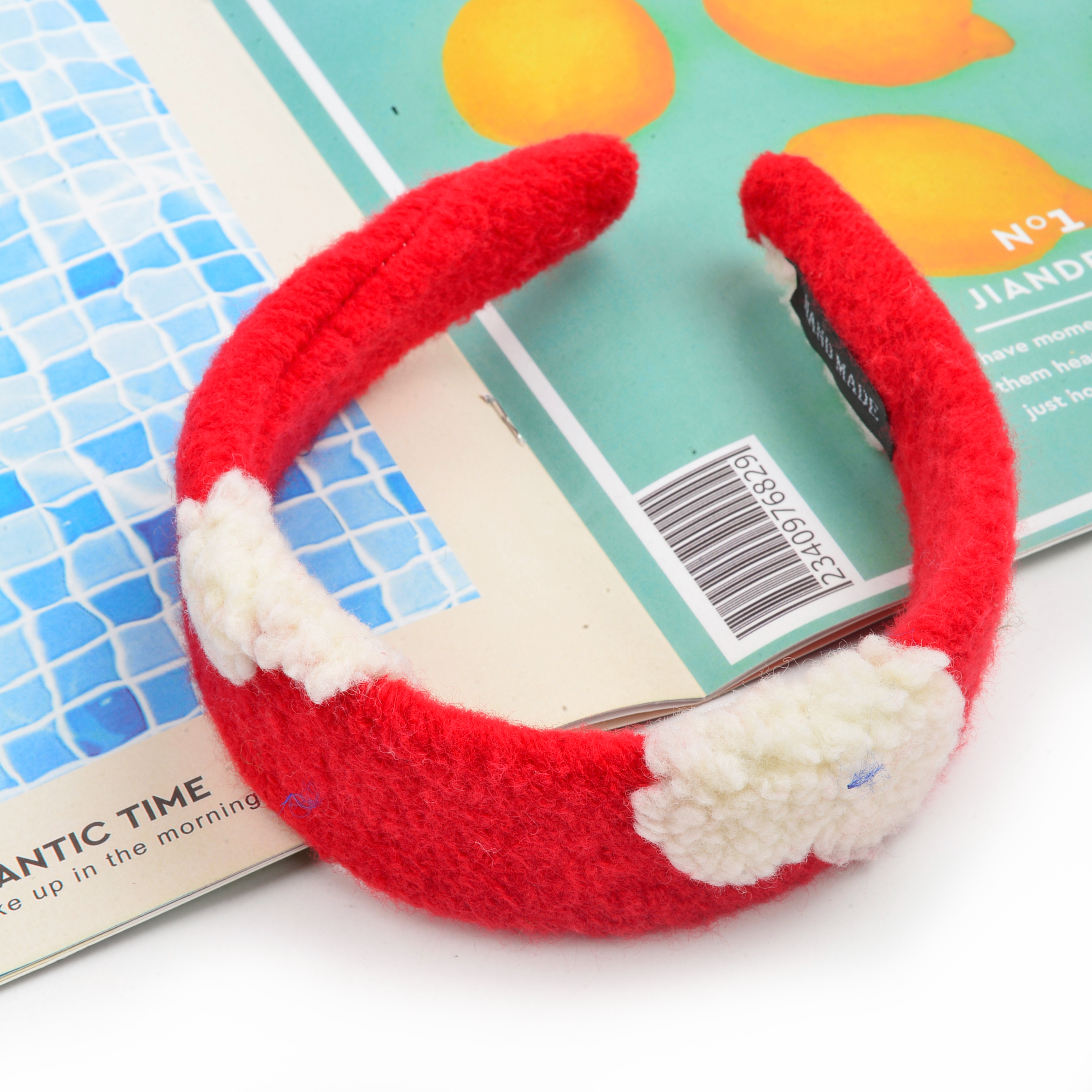 2023 Sponge face Wash Hair Band Feminine Charm Hair clip Headband High-end style Hair band Item Picture