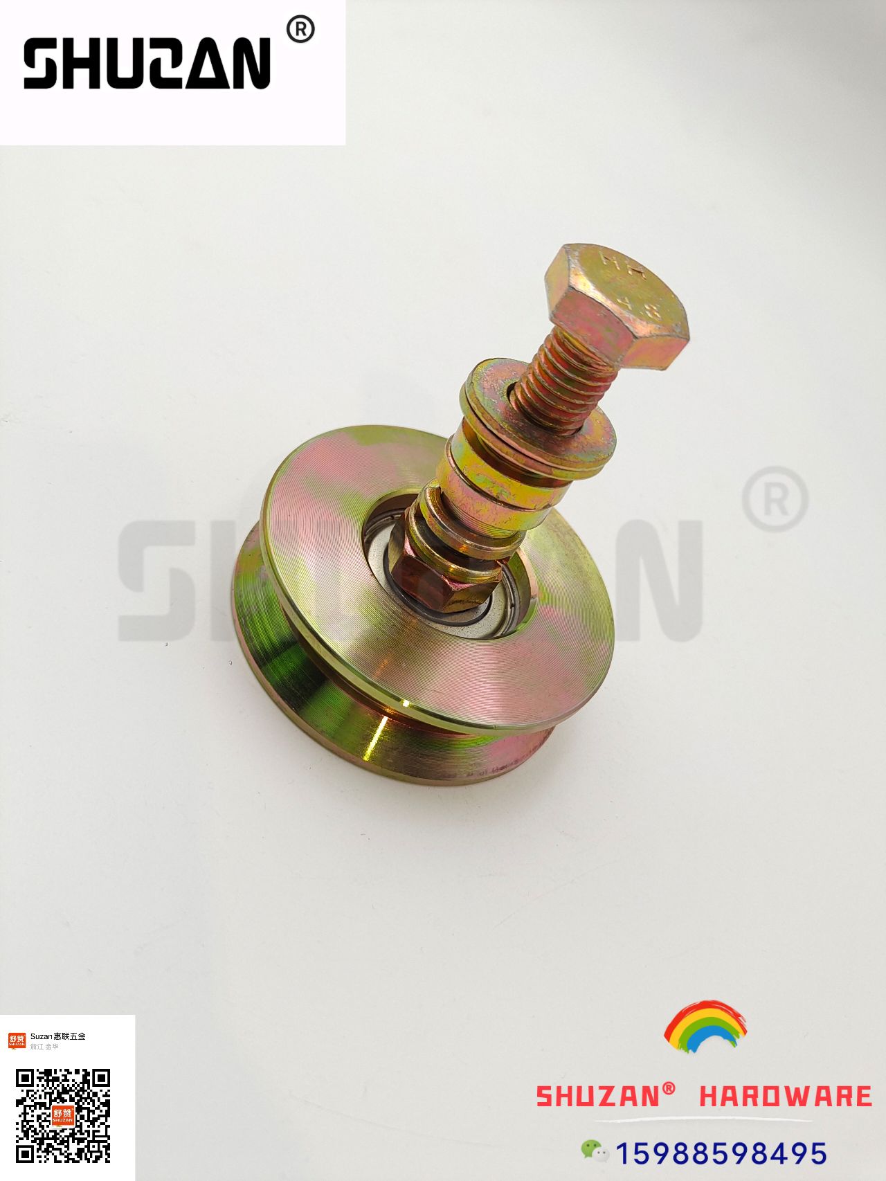 滑轮门上轮导轨轮工业推拉大平移门吊镀锌重型移门轨道滑轮 滑轮 加厚滑轮 舒赞