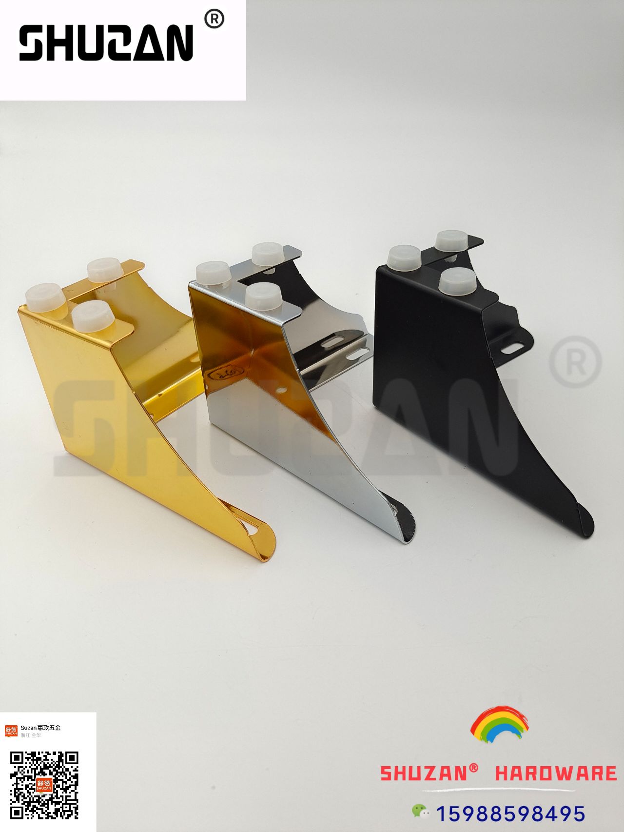 Specialized in providing metal and stainless steel sofa legs, cabinet legs, metal support feet and furniture hardware accessories for foreign trade households