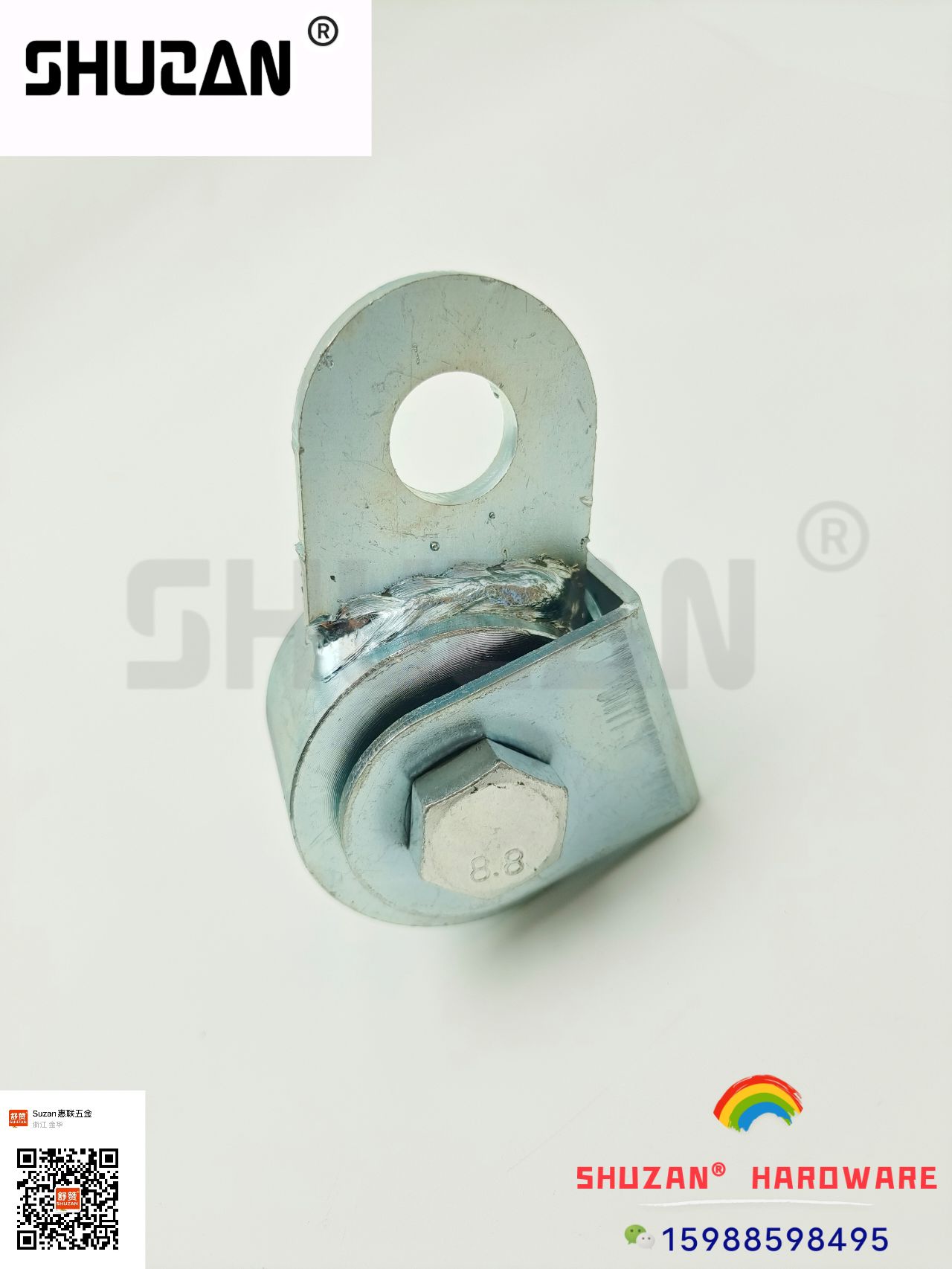 Rueda superior de la puerta rueda de guía push-pull industrial grúa grande de la puerta de la traslación galvanizada polea pesada de la pista de la puerta polea de deslizamiento Application Scenario