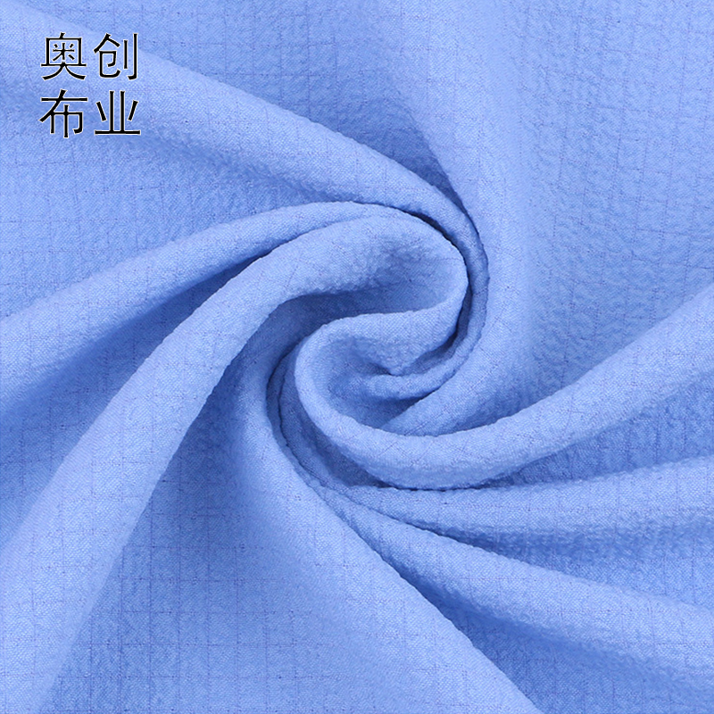 Bubble, pleated, wrinkled fabric, elastic fabric, crepe, texture, dress, women's accessories, shoes, hats, decorative fabric, jacquard Item Picture