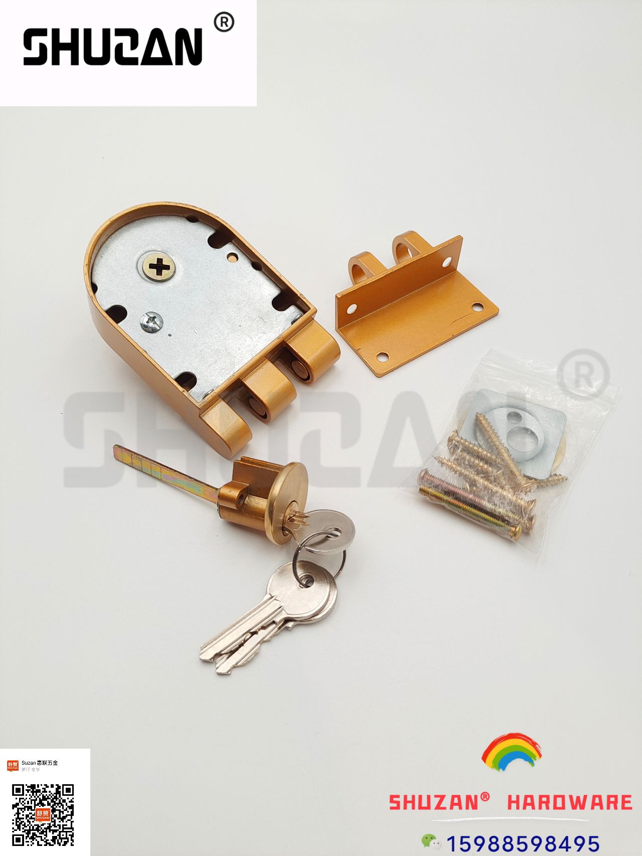 Locks, hardware locks, stainless steel door locks, lock bodies, anti-theft specifications, complete range of styles, thickened lock plates, alloy Specification image