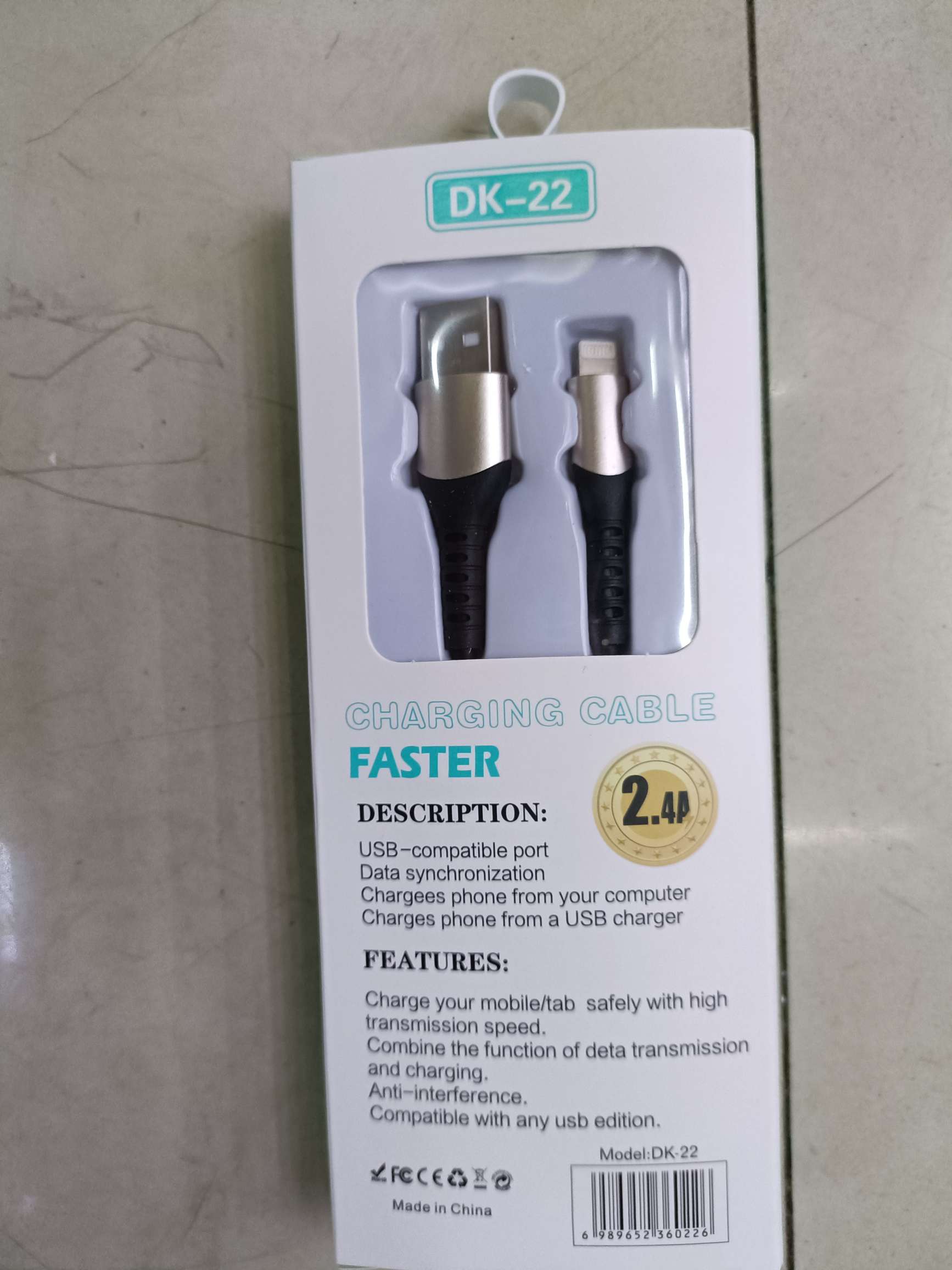 Macaron zinc imitation alloy data cable for mobile phone data cable detail image 10