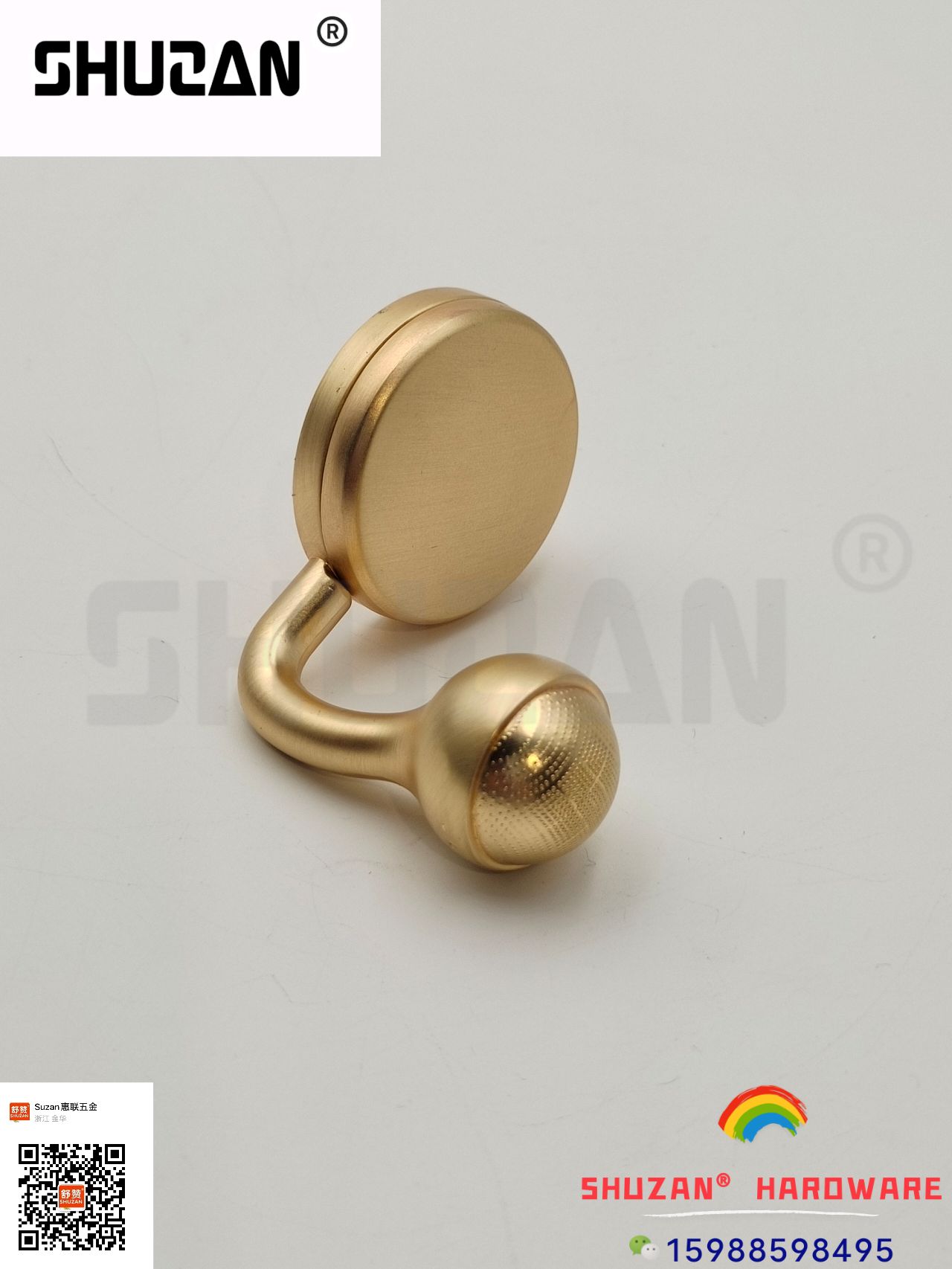 专供外贸 家用门后挂钩 衣服挂钩 单钩 家具五金配件图