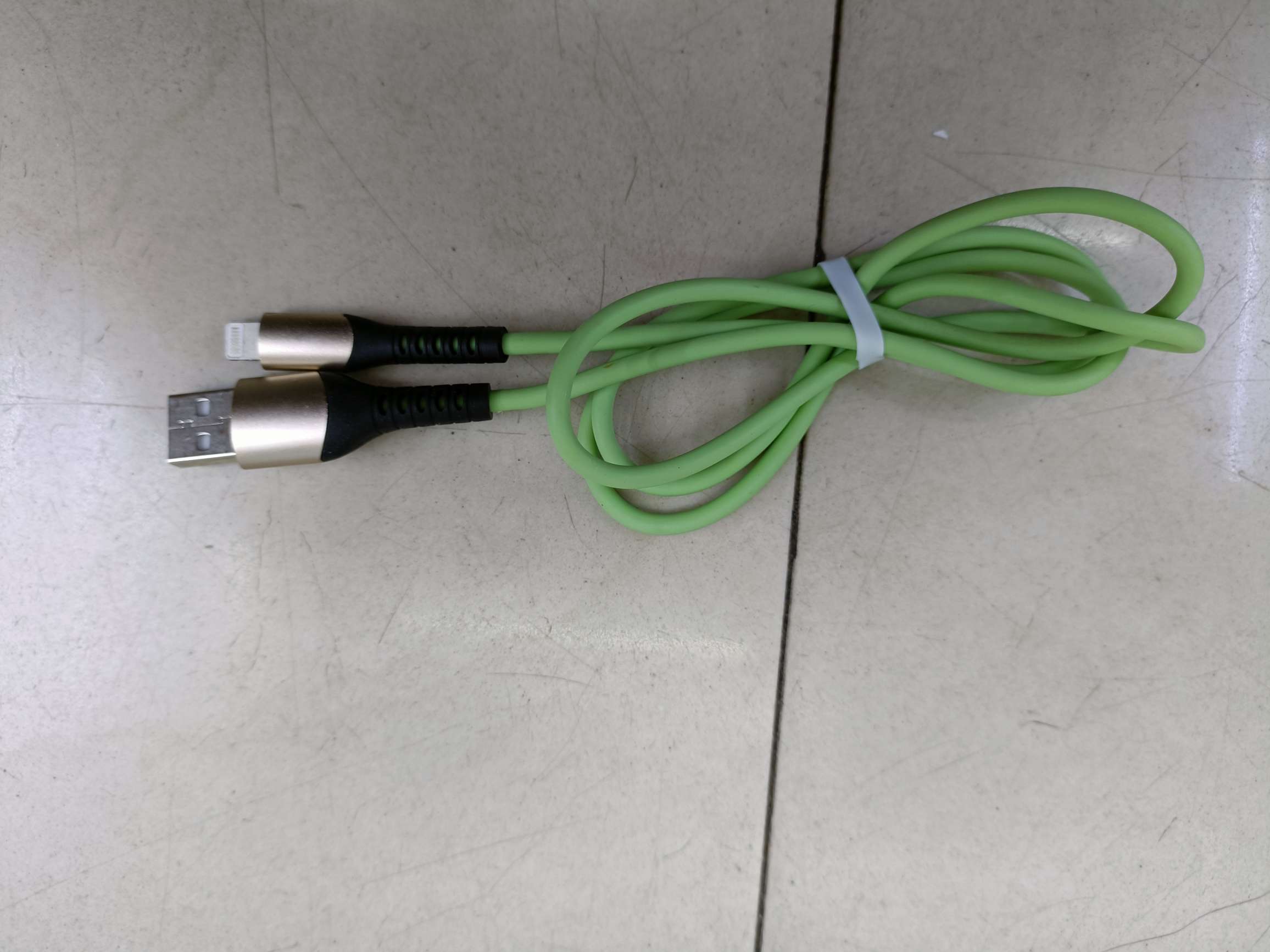 Macaron zinc imitation alloy data cable for mobile phone data cable detail image 2