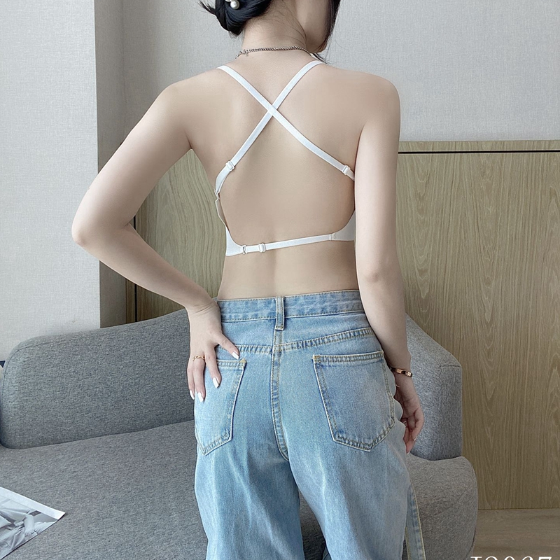 无痕/美背吊带文胸/无钢圈产品图