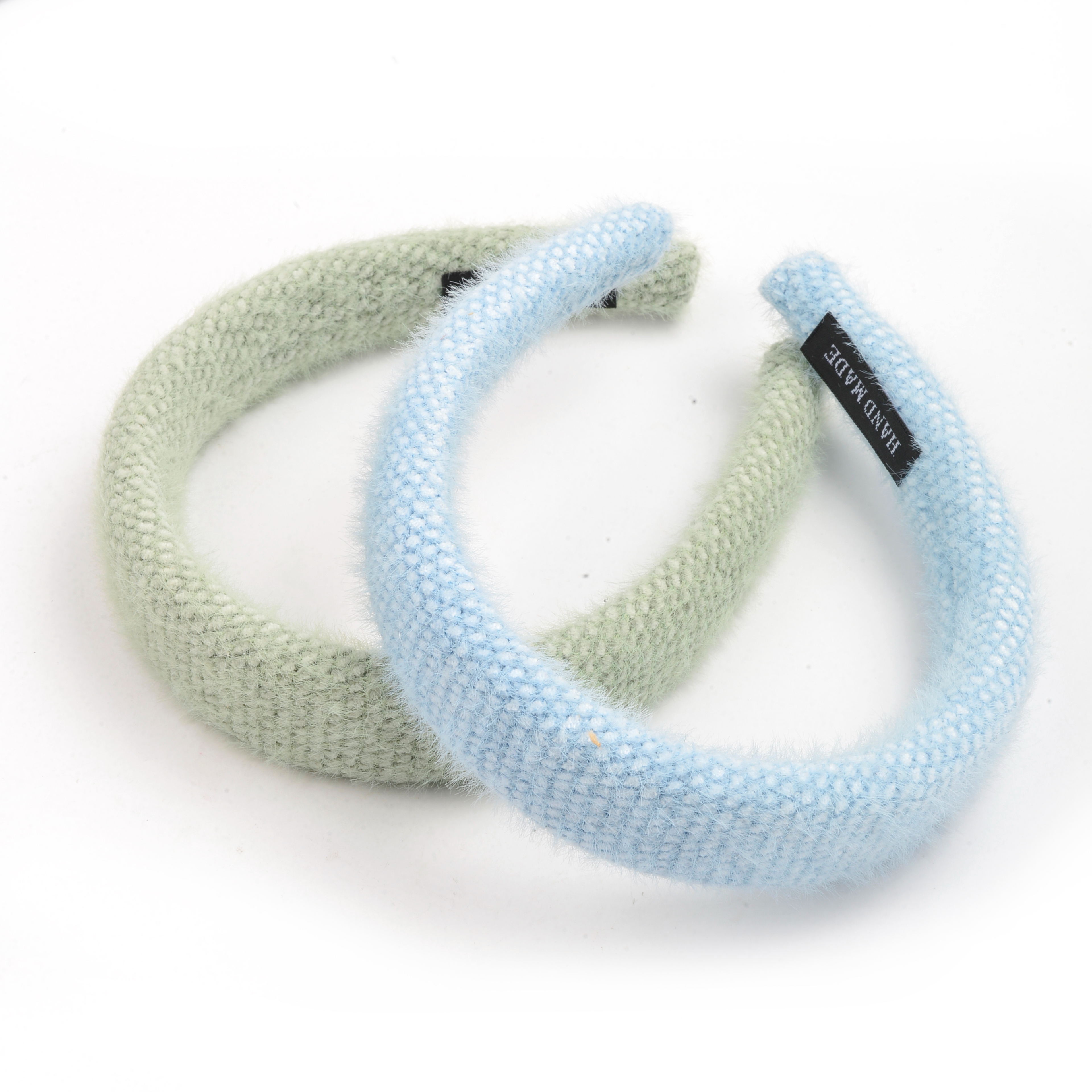 Cashmere and wool height-increasing headband for the top of the head, women's fringe, ins retro style for going out to wash the face, headband, headwear, trendy hair accessories Item Picture