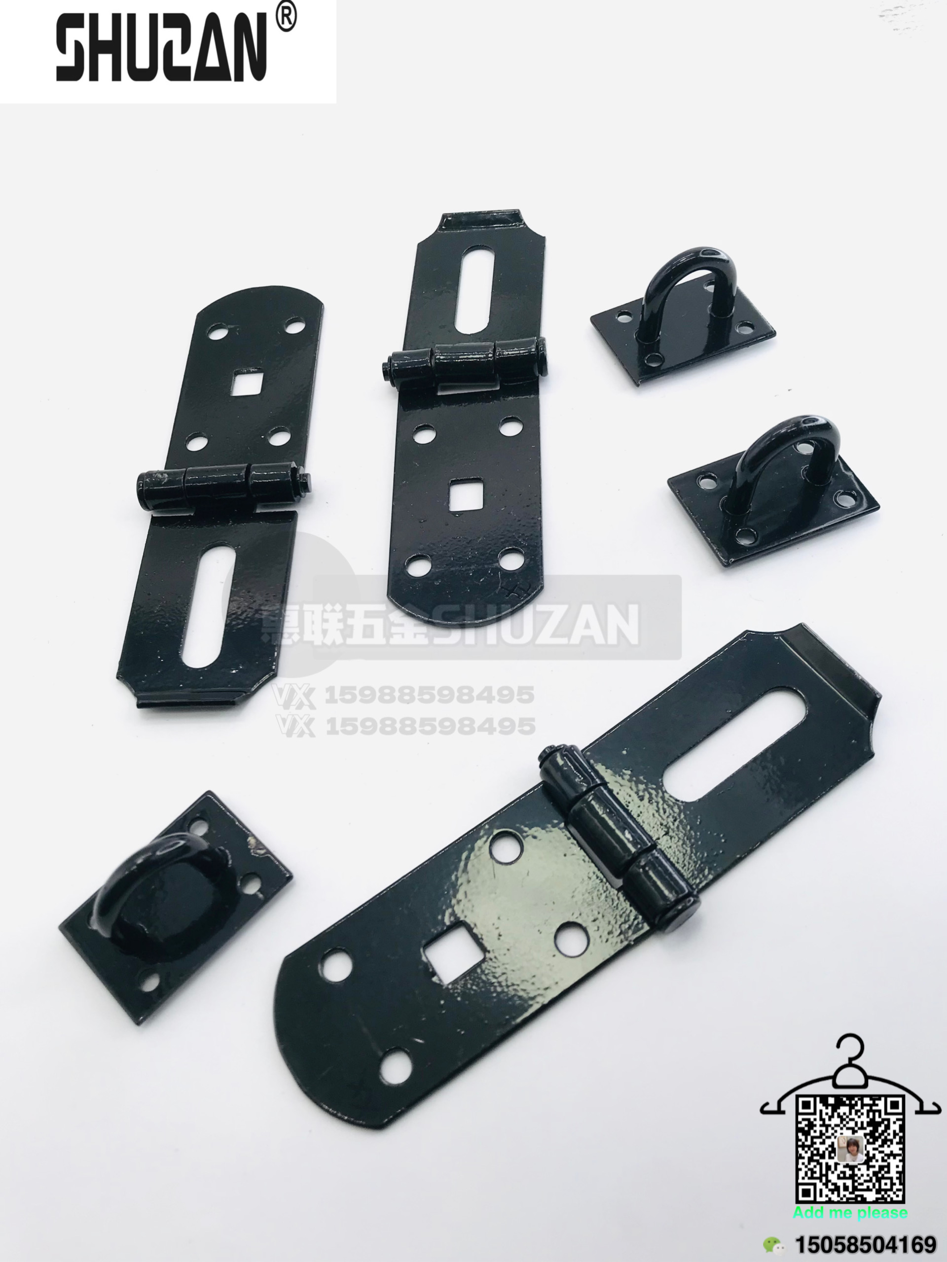 Shuzan lock plates, black and sturdy lock plates in various specifications, are exclusively available for export Application Scenario
