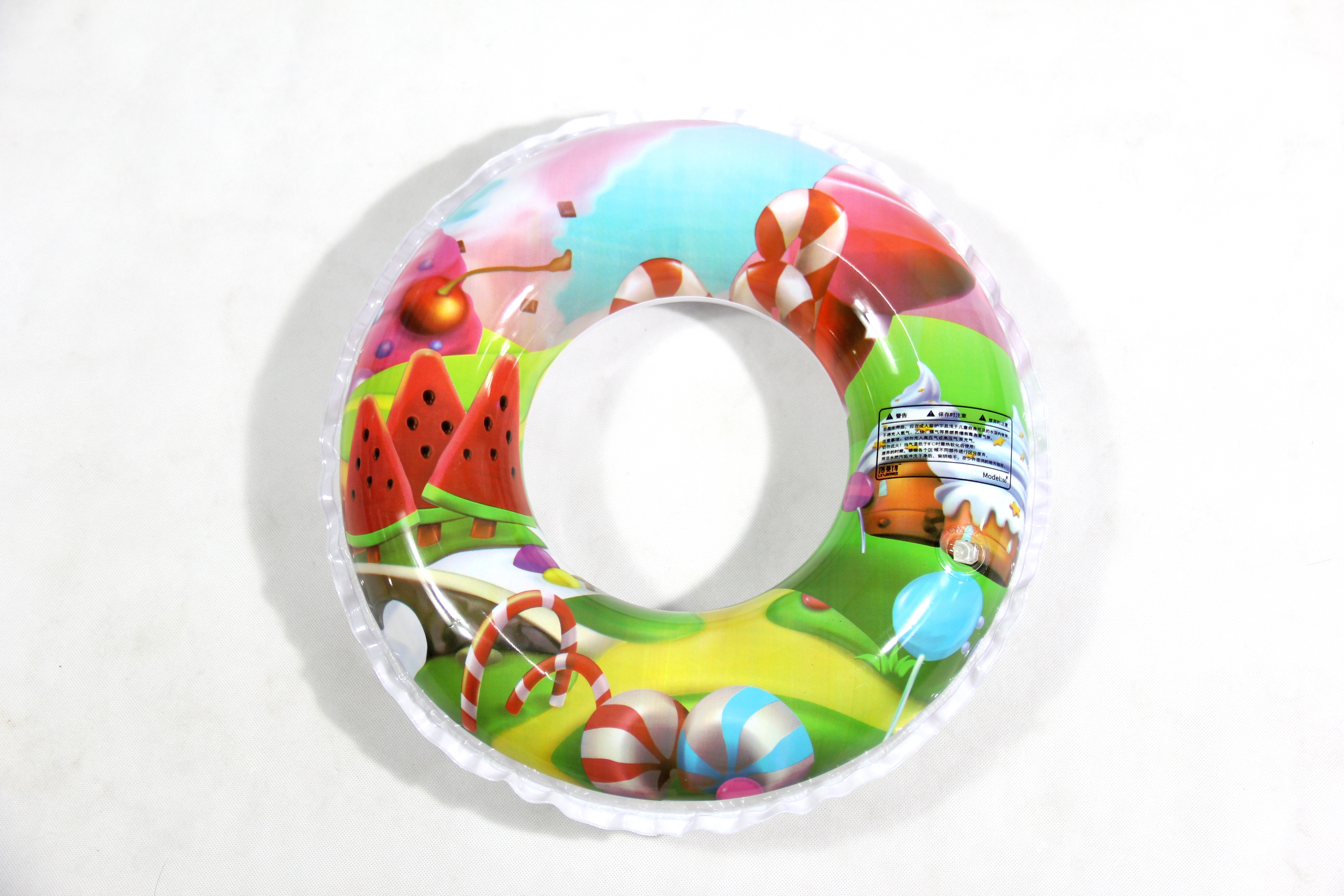 Hongyu inflatable new lollipop fruit rings for children and adults Application Scenario