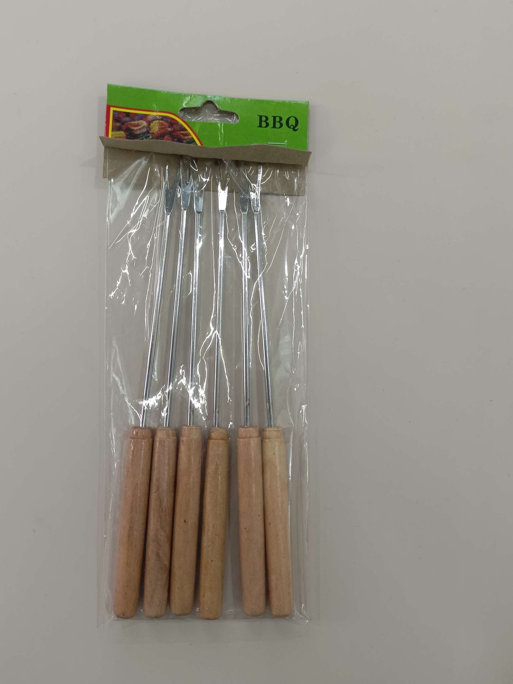 烧烤用品 户外工具配件 新品6支装 烧烤叉/ 户外家用吃烧烤