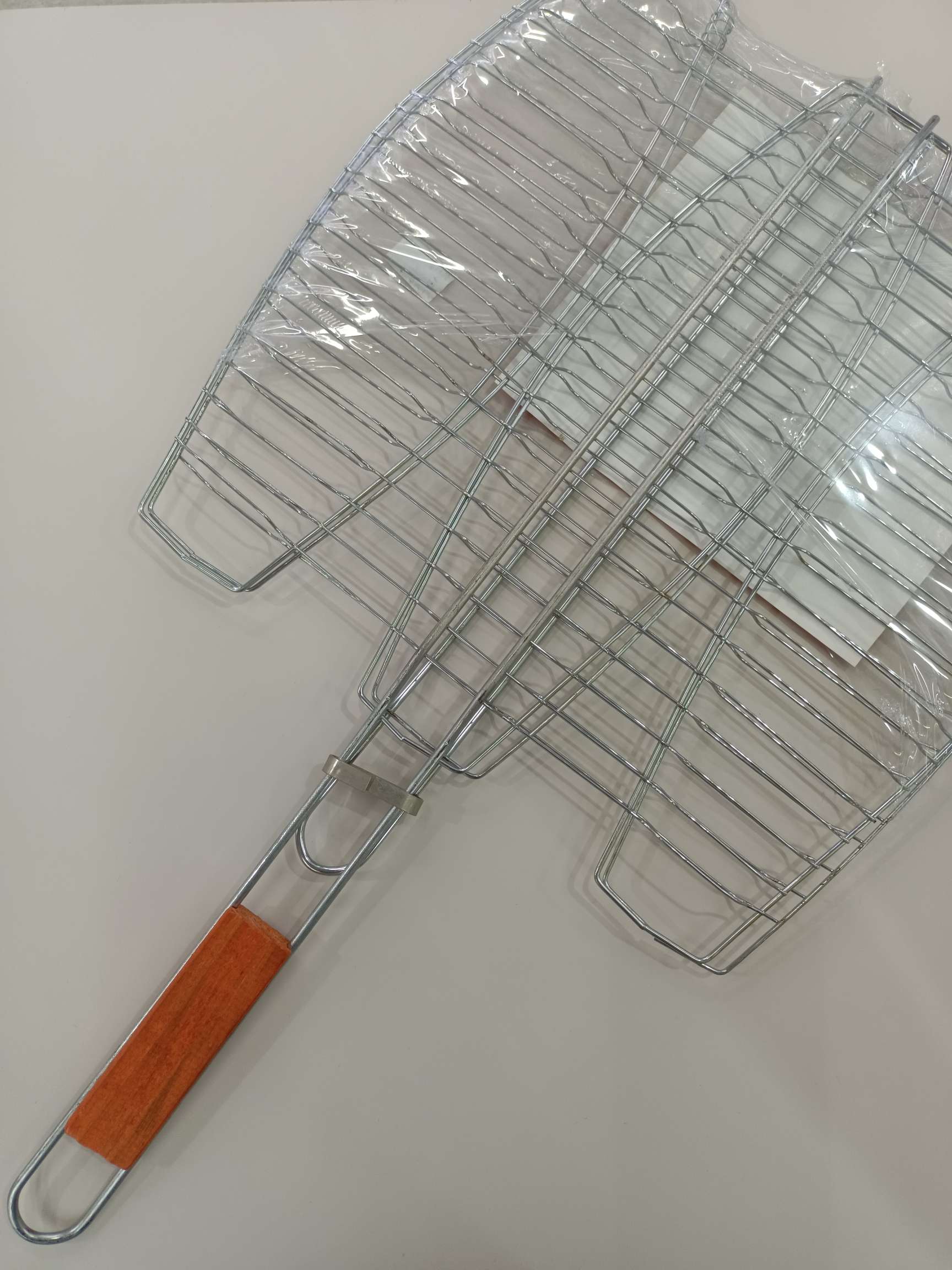 特大三鱼烤网/夹柄烧烤夹/烧烤工具细节图