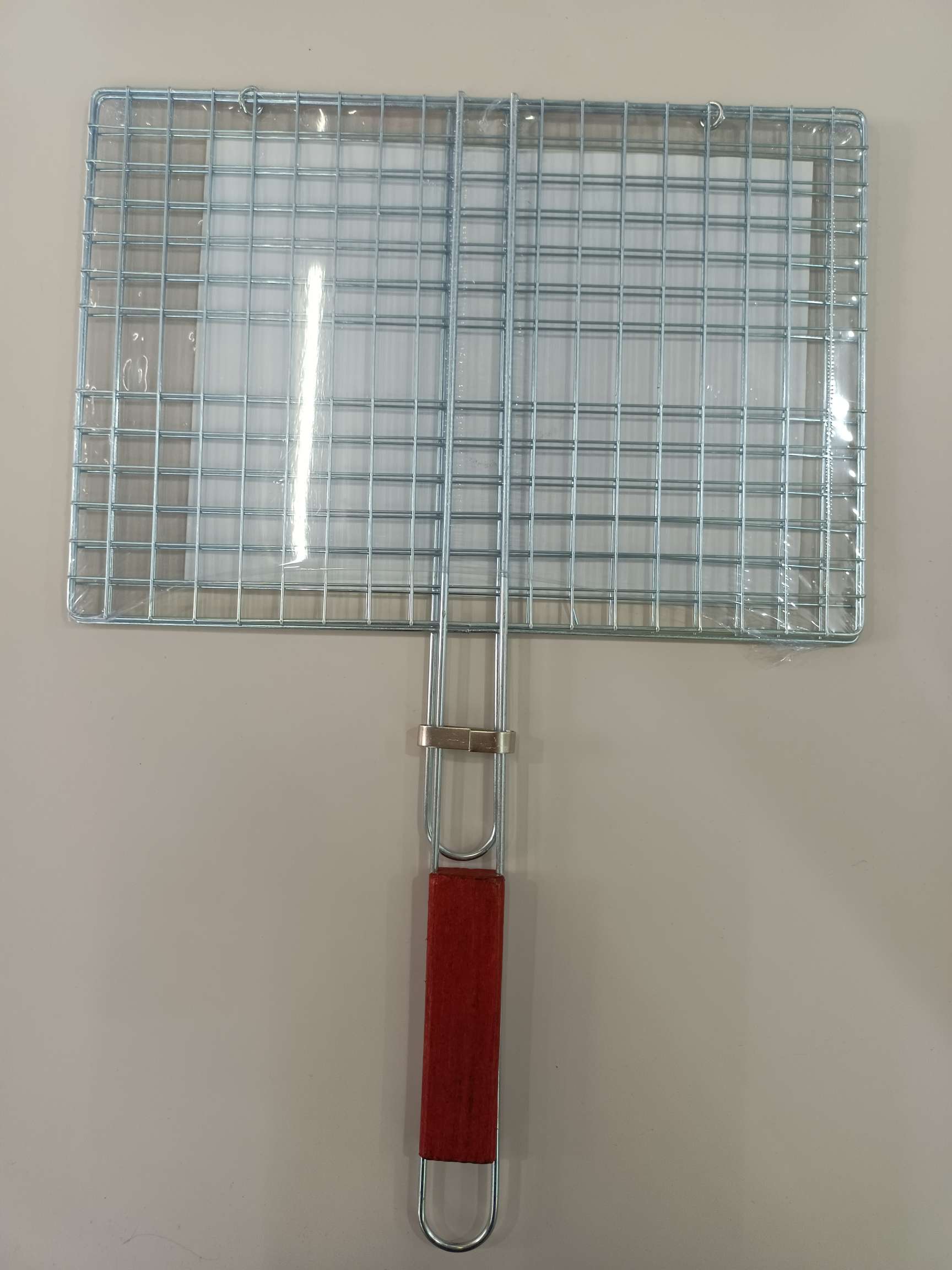 户外烧烤网夹/烧烤工具/夹柄烧烤夹产品图