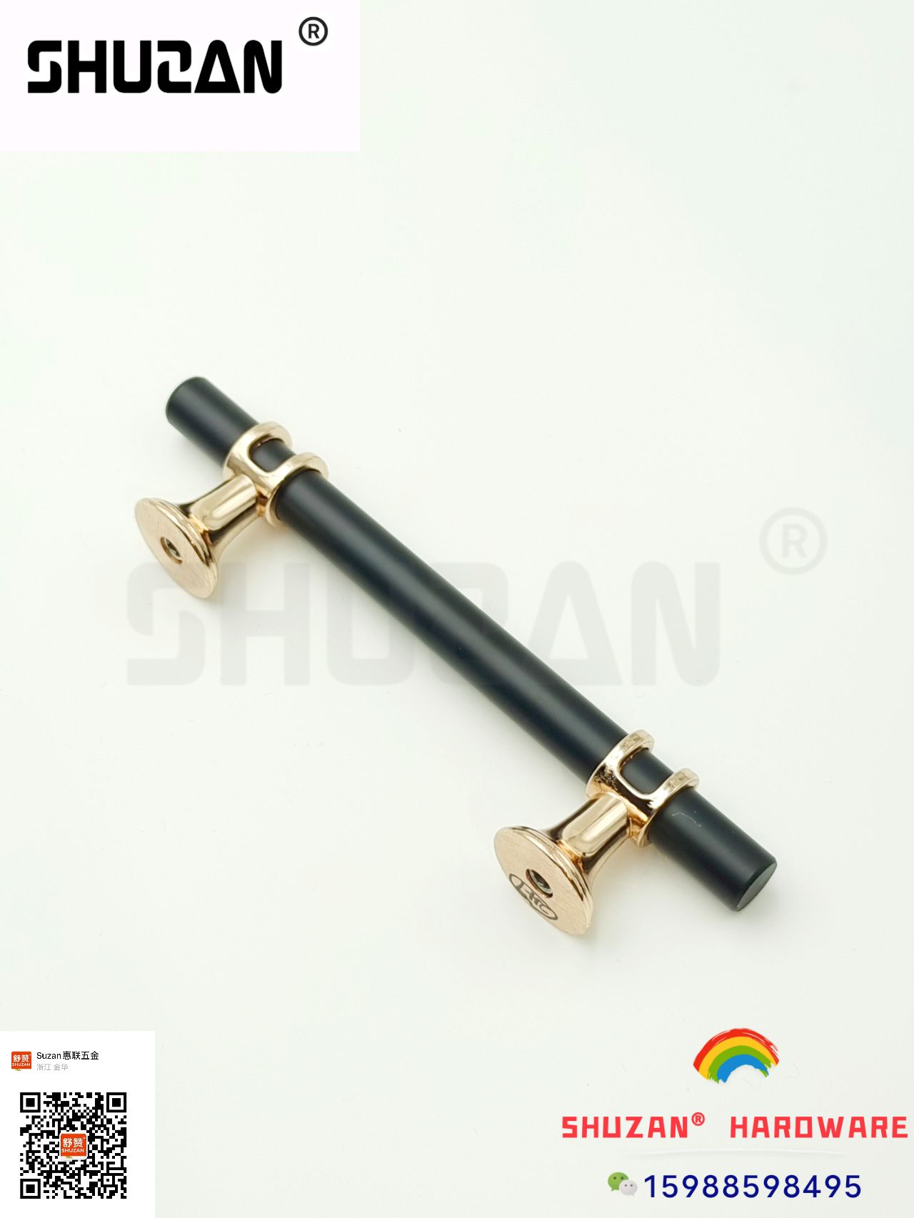 Shuzan's gold-edge handle, a simple European style handle with a smooth touch, is exclusively for export Application Scenario