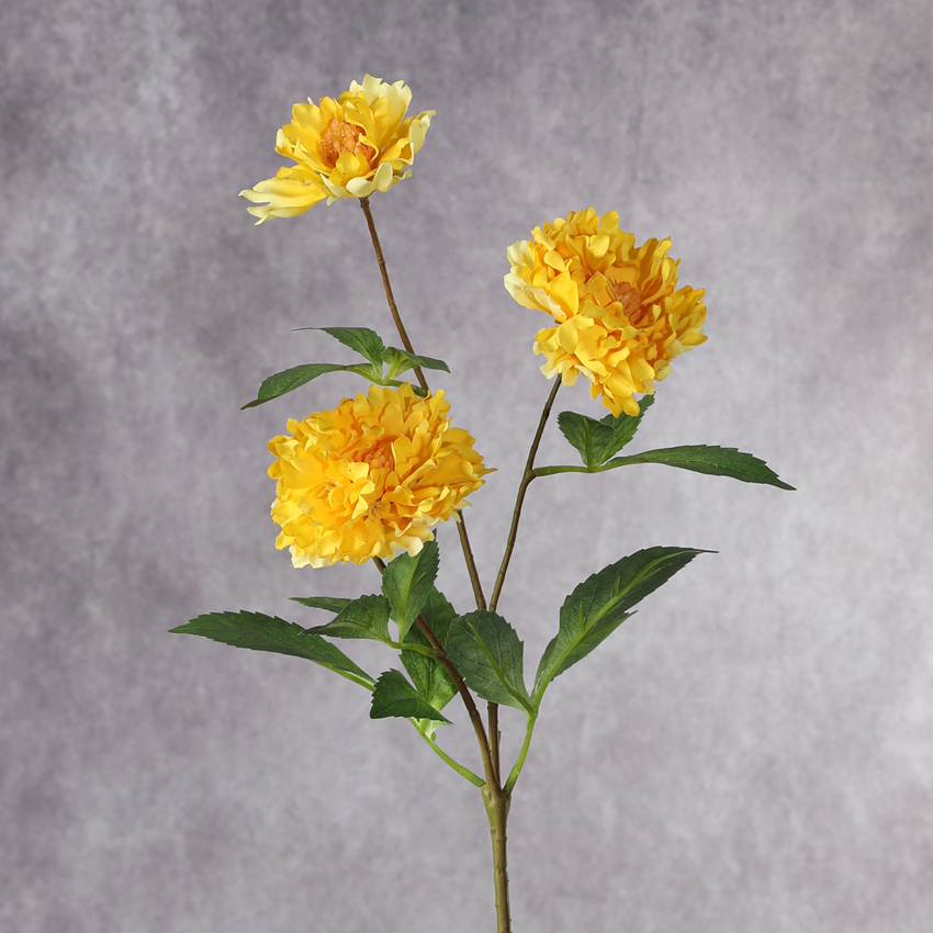 New artificial flowers such as chrysanthemums, artificial flowers, silk flowers, peonies and peonies, home decoration artificial plants, wedding home flower arrangements and green plants Application Scenario