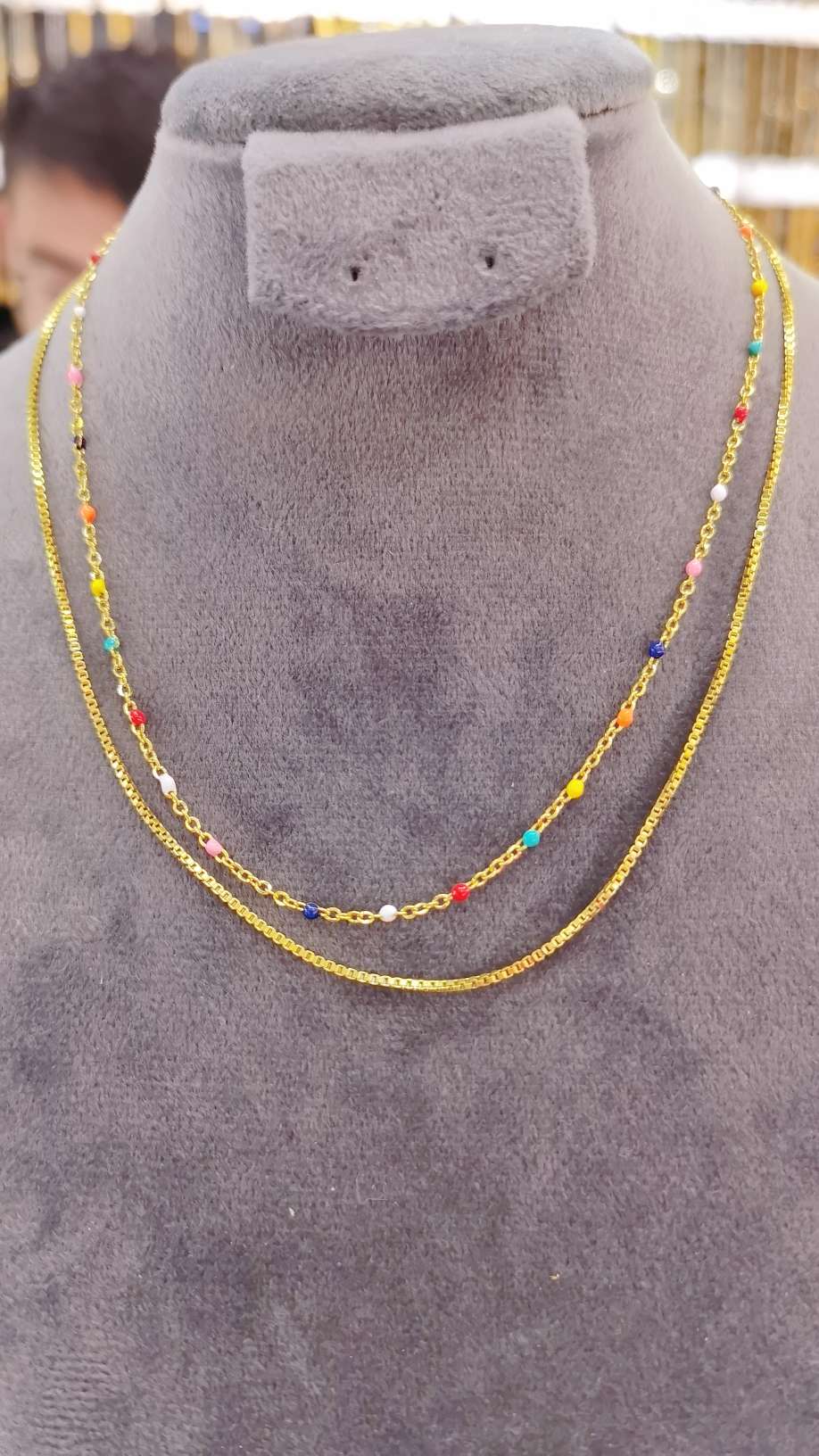 Titanium steel jewelry details Picture