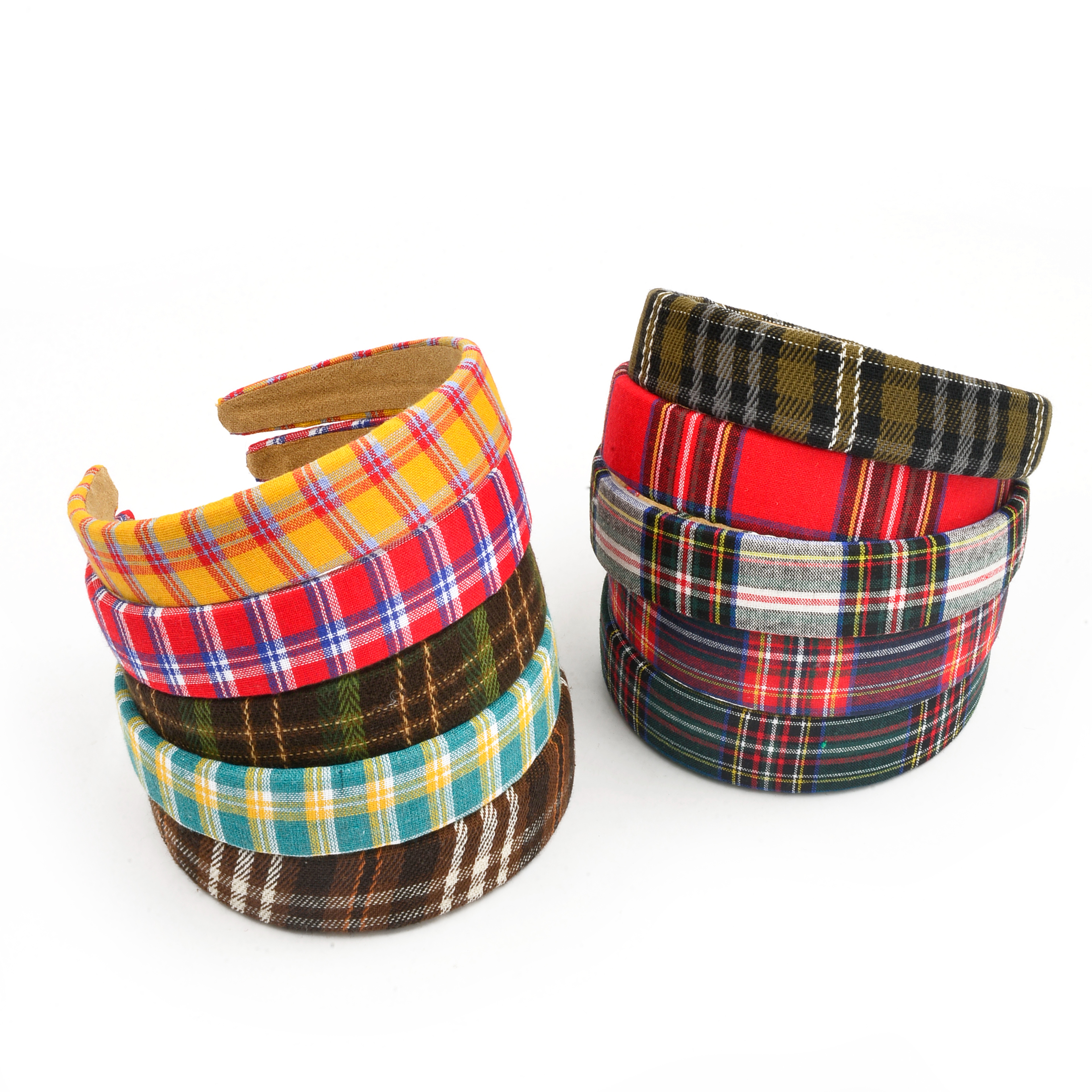 Retro BM style girl checkered hair band, simple and versatile, school headband, hair clip for going out, Japanese and Korean hair accessories Item Picture