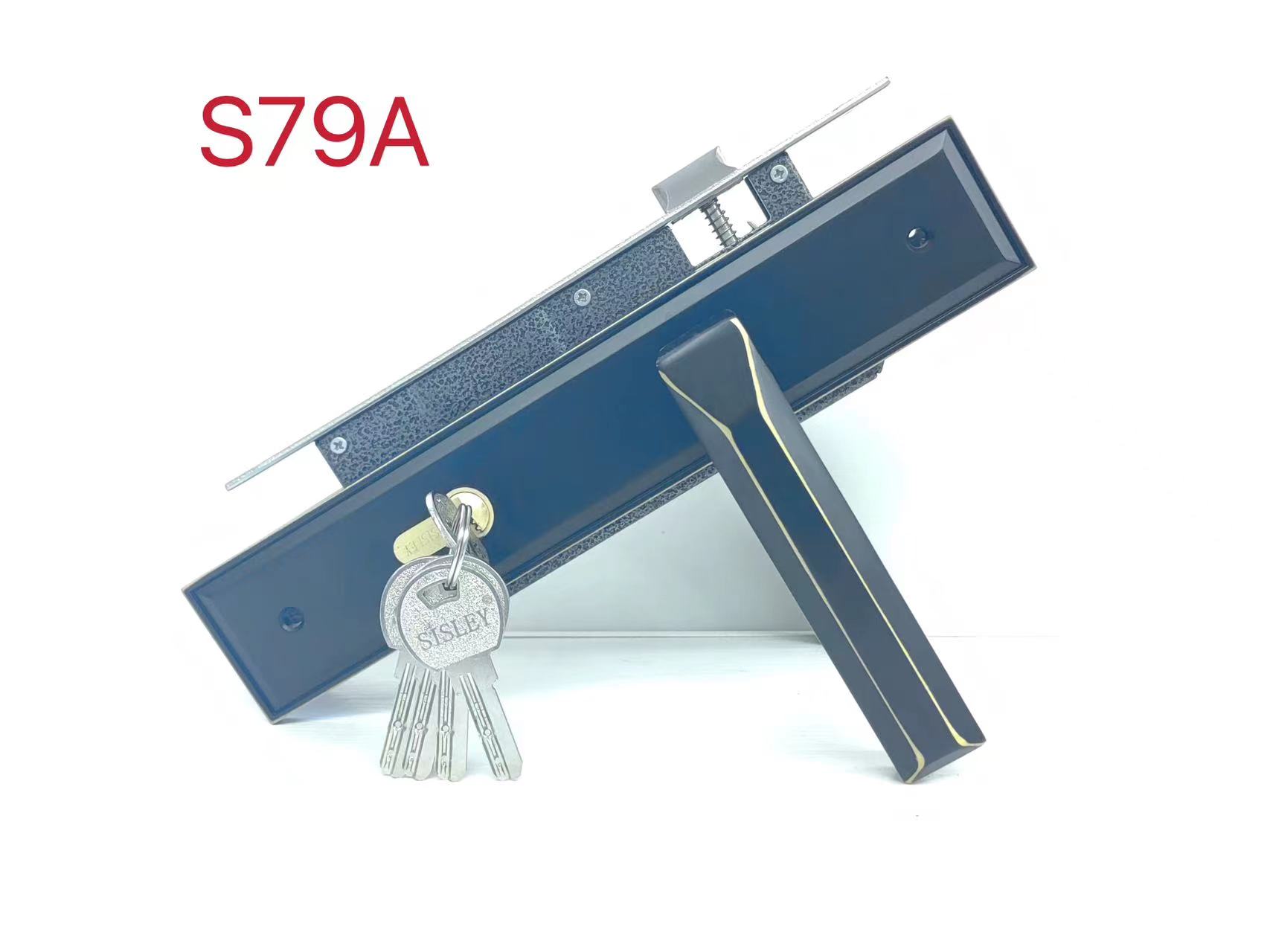 Boutique Entry Door Bedroom Door Wooden Door Handle Lock Solid Wood Door Lock Manufacturers Direct Sales full figure