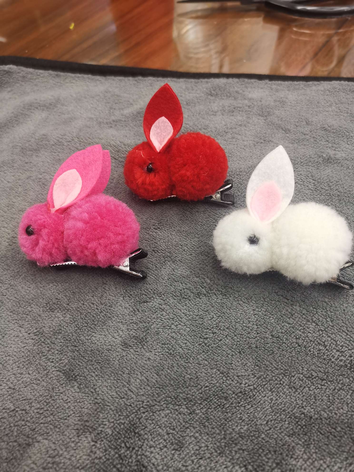 发夹兔子发夹辅料服装辅料详情图2