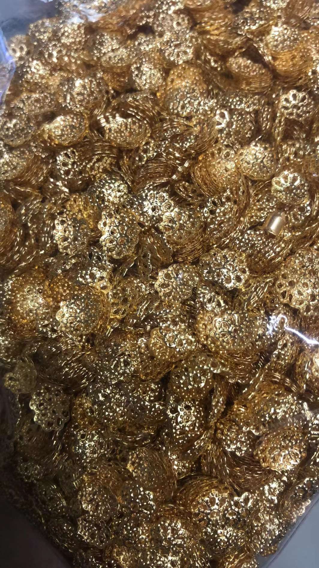 diy jewelry accessories: flower stamens, flower centers, flower petals, flower hats, flower stands, and iron sheets