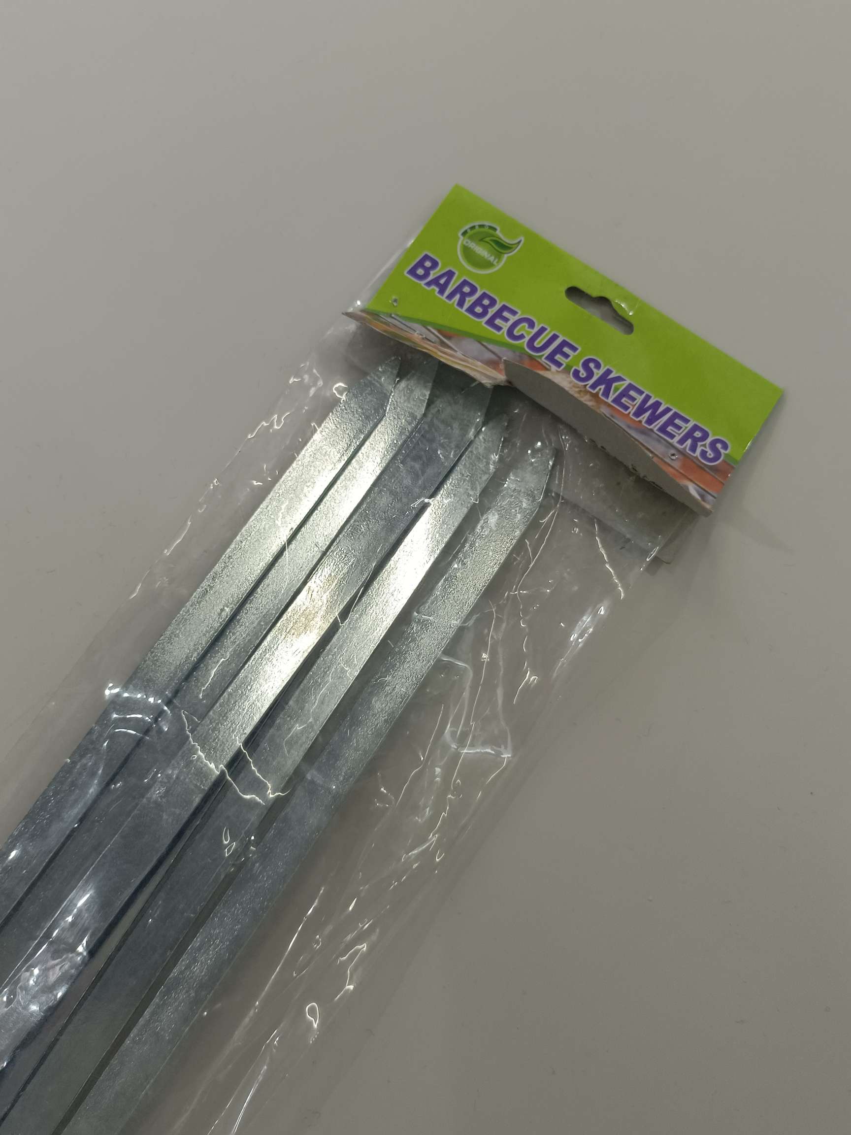 烧烤签串肉/烧烤针/九字型扁针细节图