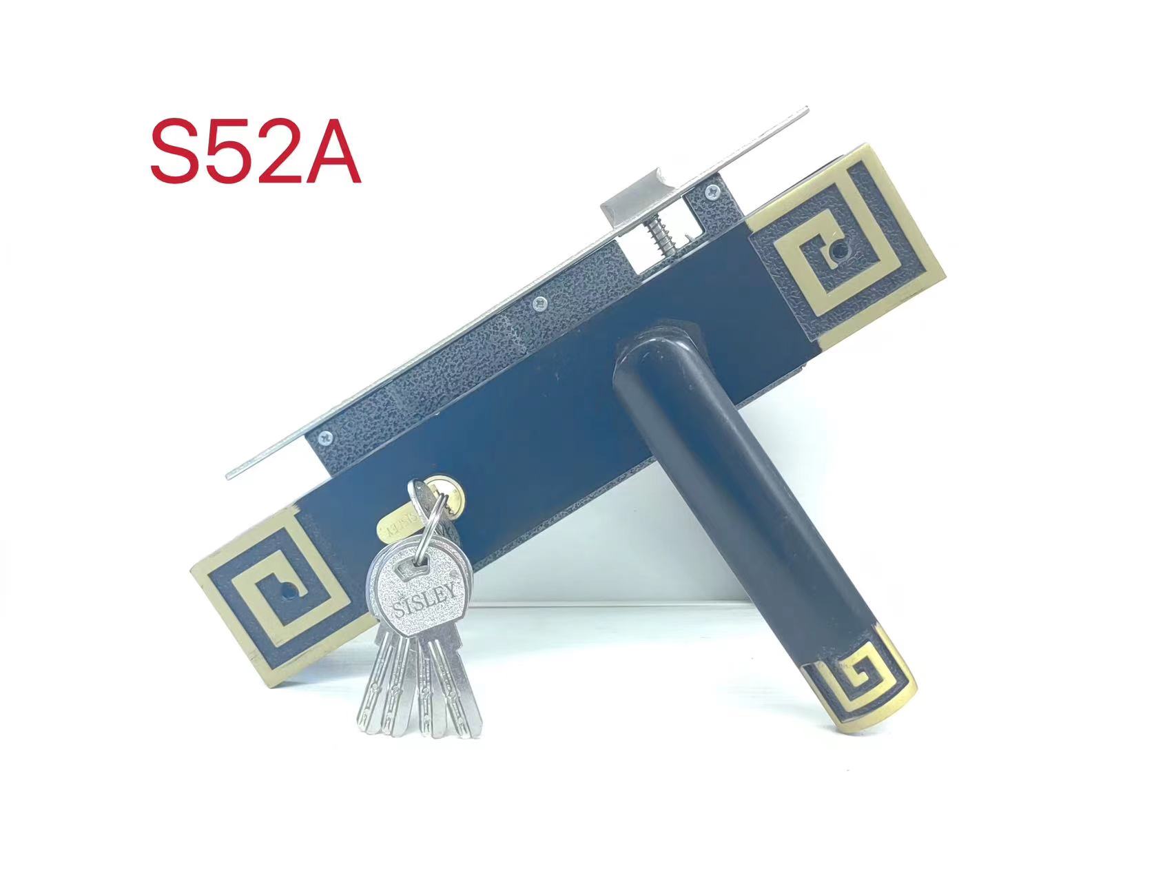 Entrance Door Interior Door Lock Bedroom Room Wooden Door Lock Wooden Door With Hand Lock full figure