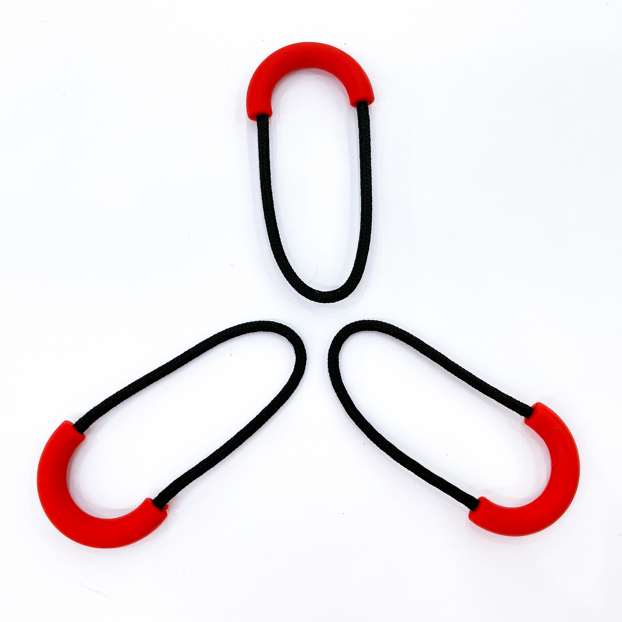 Customized logo injection-molded and drop-molded silicone rope, various shaped pull loops, zipper handles Specification image