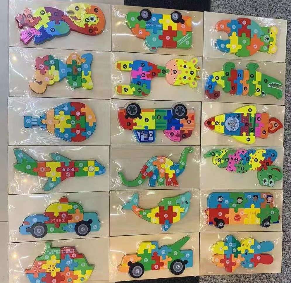 木制 字母 数字 卡通 俄文 阿文 越南文 格鲁吉亚文 外贸款详情图13