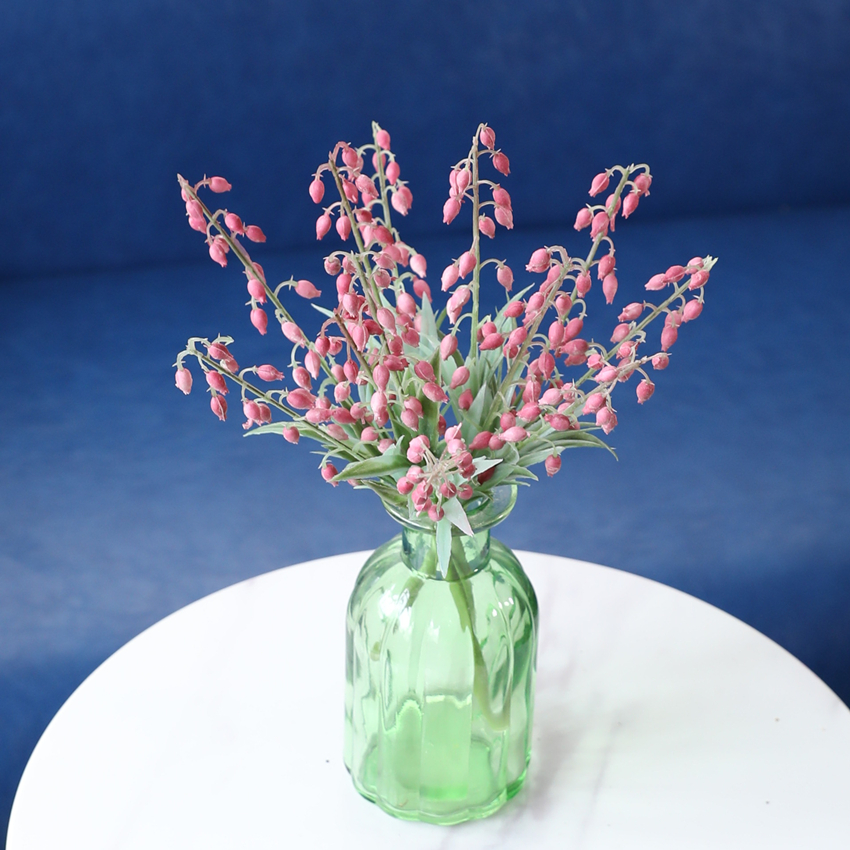 Artificial flower plastic beans, fruits, love beans, plastic artificial flowers, home decoration accessories, ins style forest-themed flower matching Item Picture