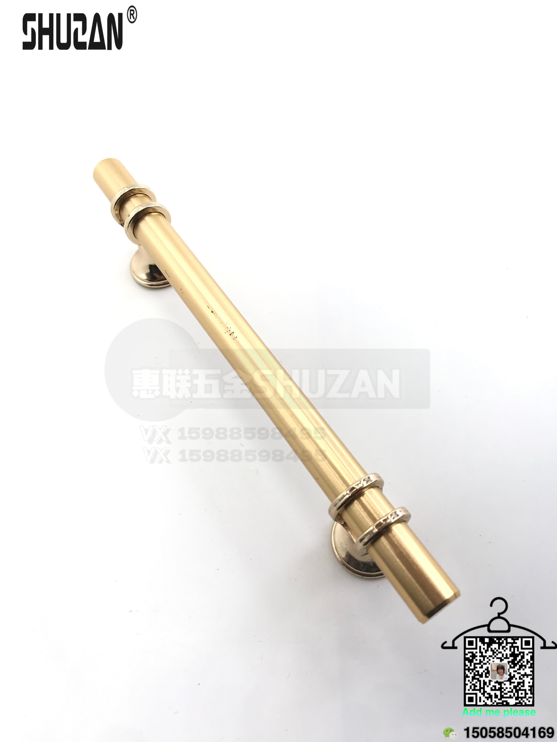 Shuzan wardrobe door handles are exquisite and specially supplied for export. They are sturdy and durable, featuring a European style