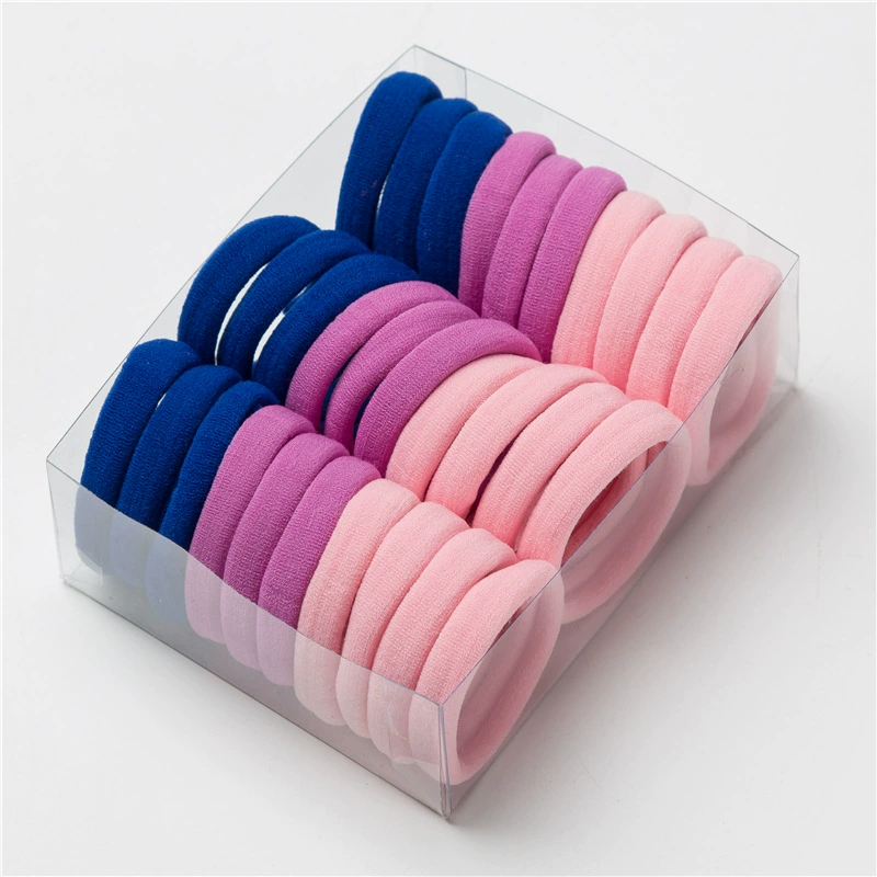 Seamless rubber band headwear, hair tie, hair band, Korean high-elasticity hair tie, black hair accessory Item Picture