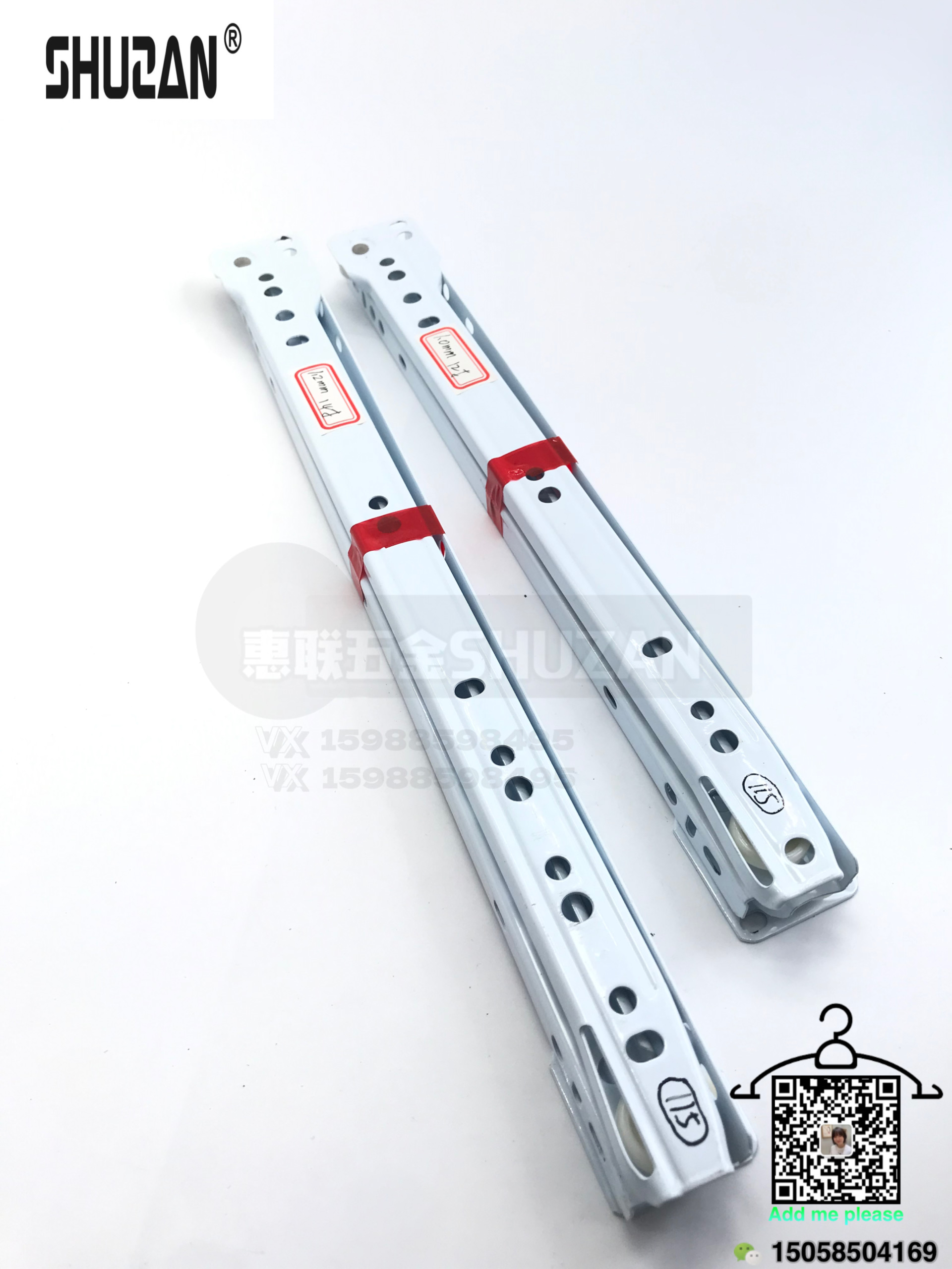 Shuzan hardware slide rail fixing kit is specially designed for drawers and cabinets in various sizes and specifications, and is sturdy and durable Specification image