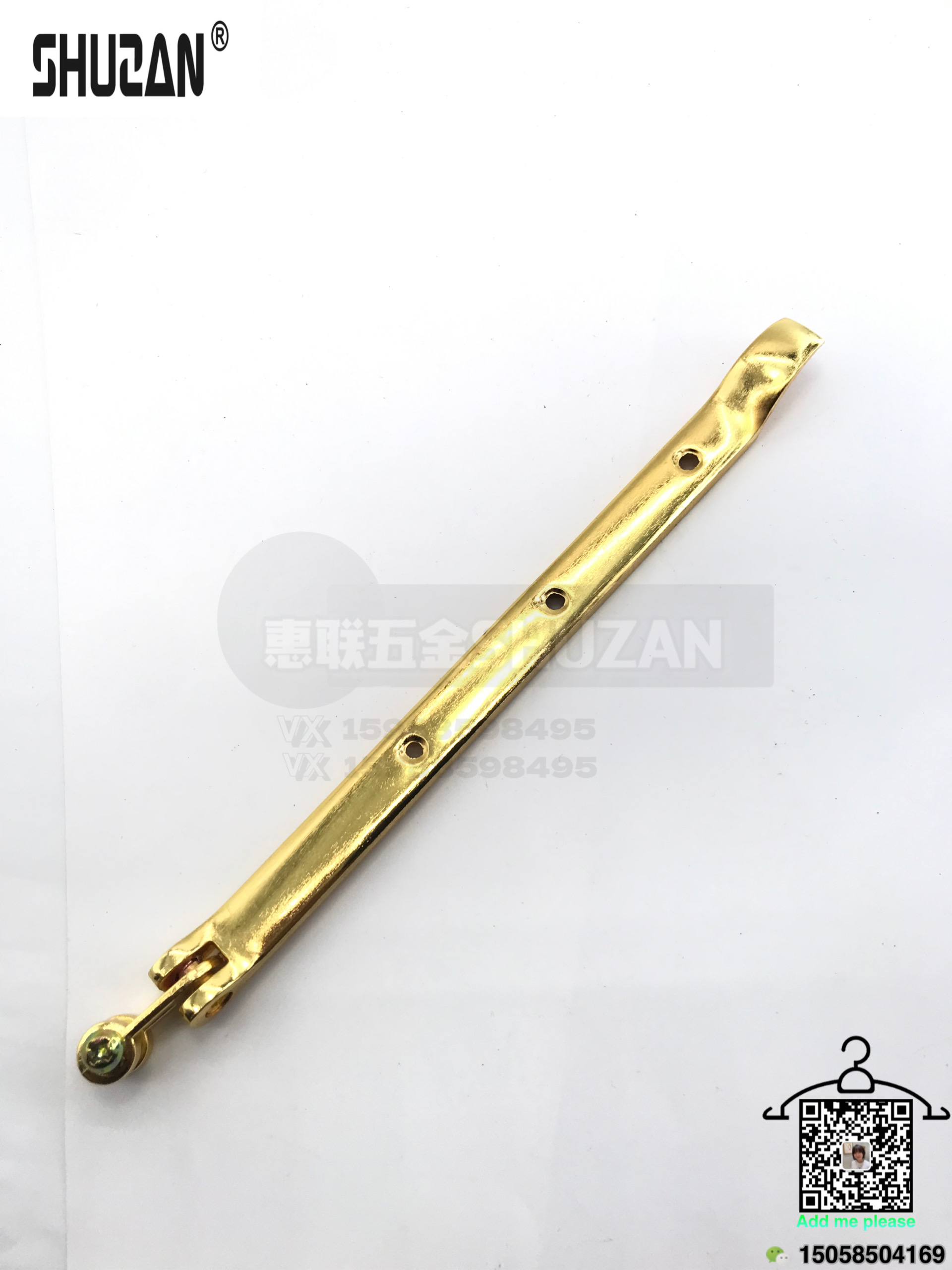 The golden style of the Shuzan hardware window support is sturdy, durable and flexible to open and close