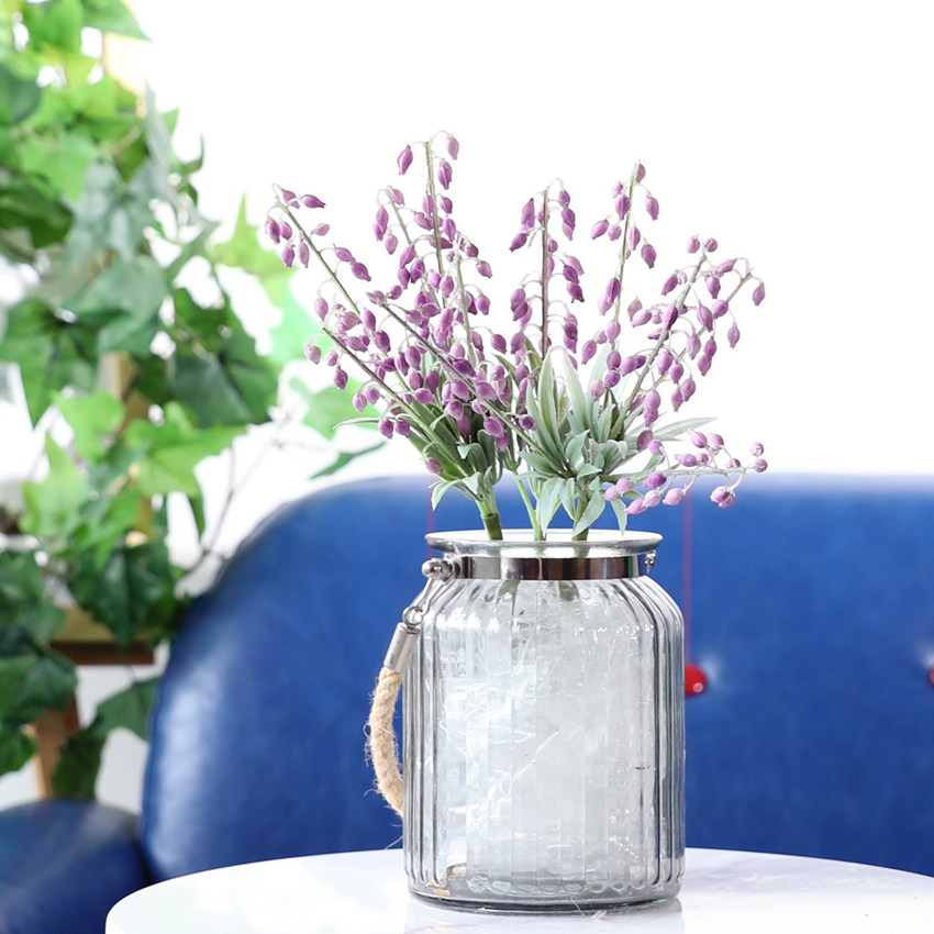 Artificial flower plastic beans, fruits, love beans, plastic artificial flowers, home decoration accessories, ins style forest-themed flower matching details Picture