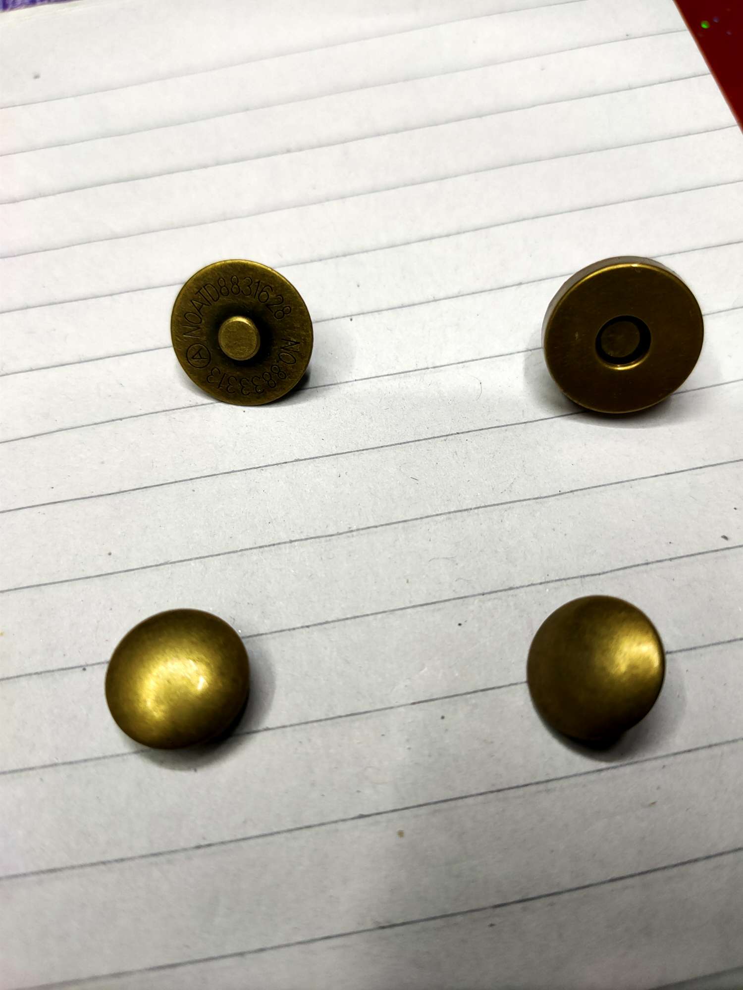 1.5mm1.7mm1.2mm金属四合扣暗扣现货出售详情图3