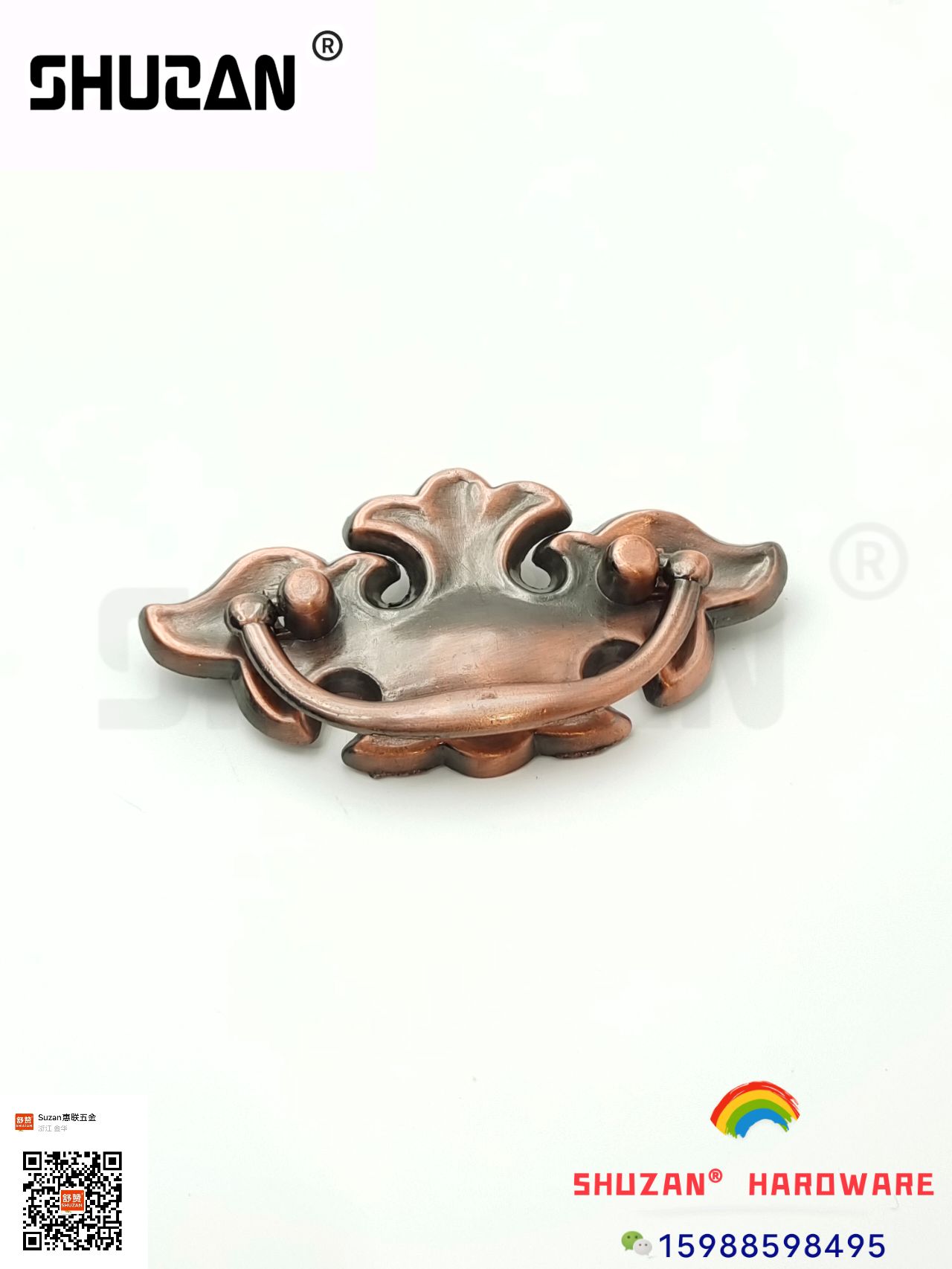 The vintage copper metal handle is of high-end quality, beautiful and durable. The drawer handle is highly praised
