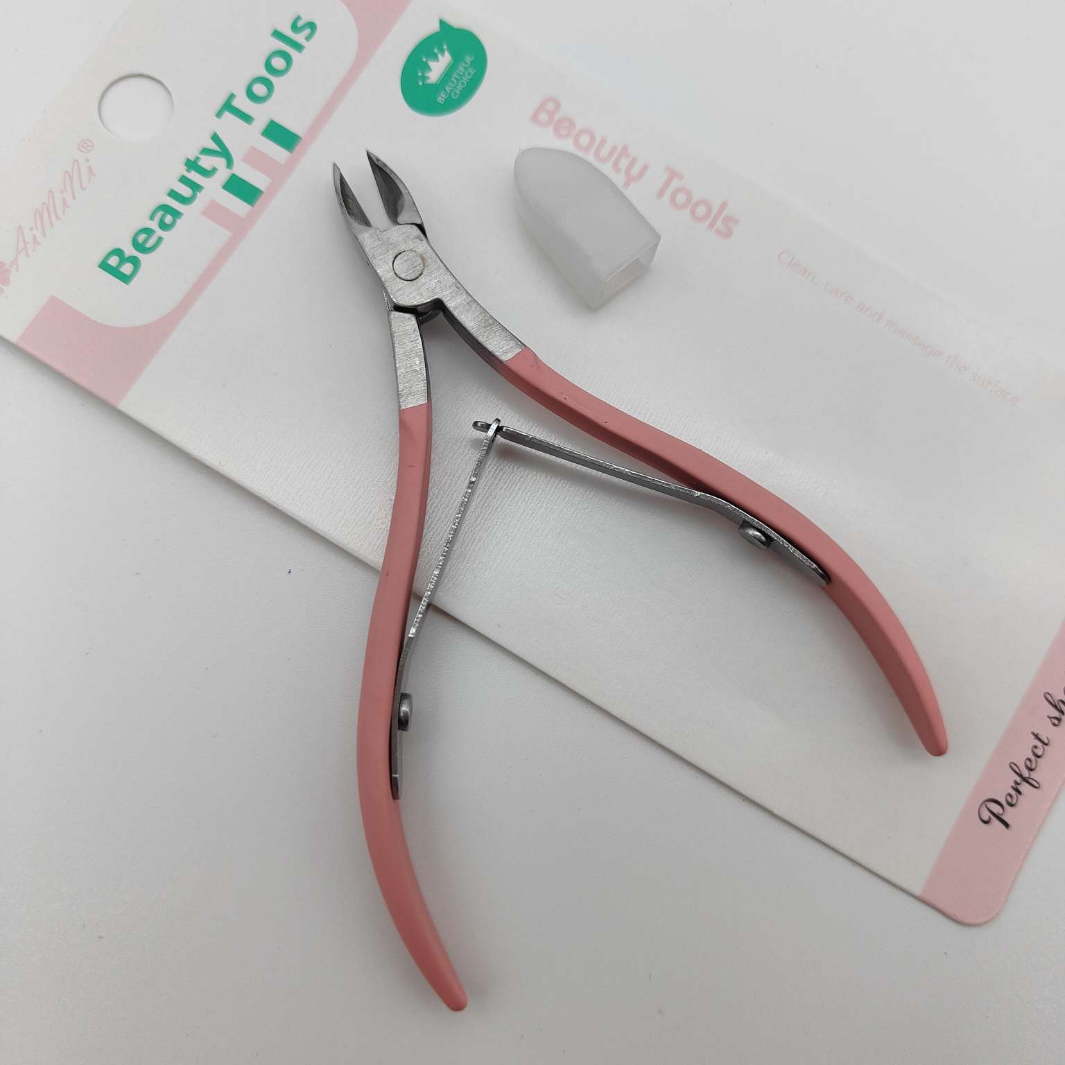 AMN-CK003#去死皮剪浸塑双叉死皮剪26414仙得丽化妆工具