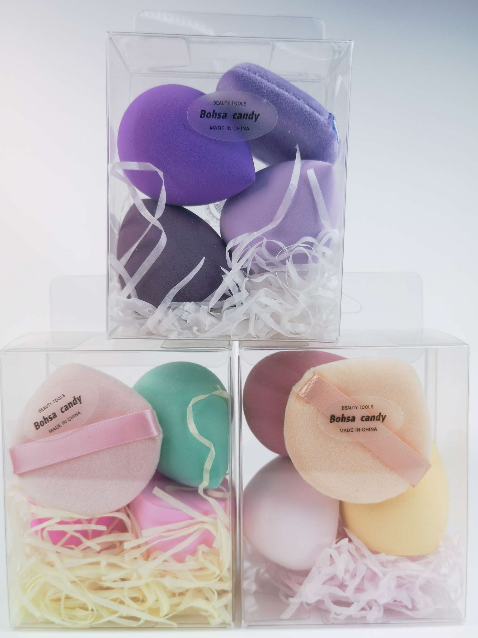 Four sets of PVC3+1 cushion beauty eggs pic 1