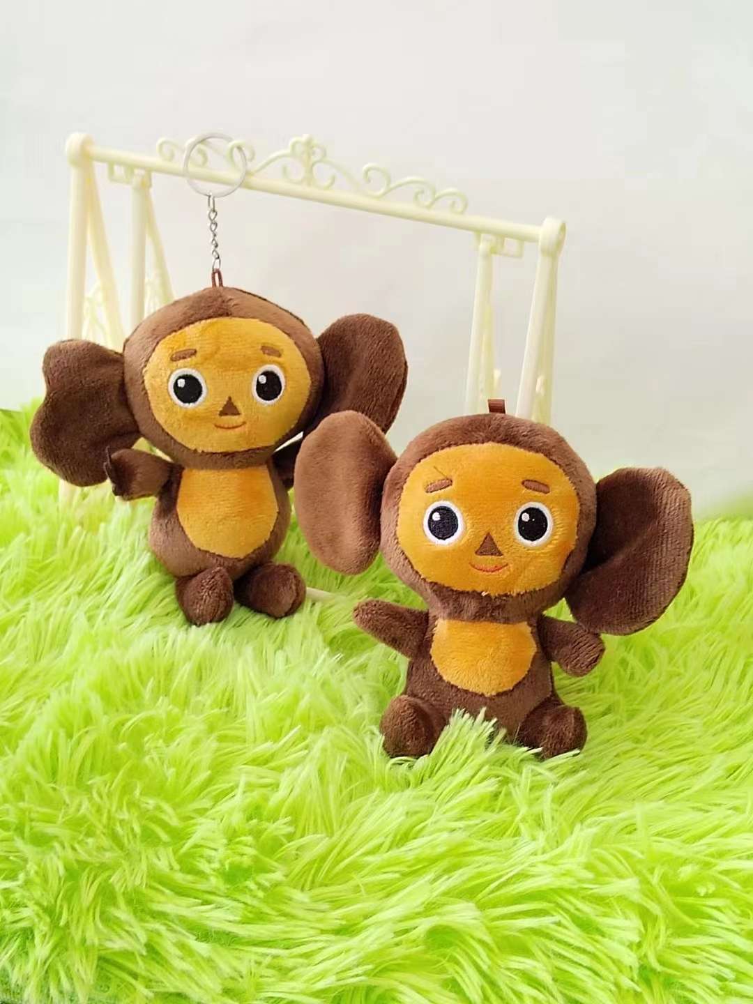 Plush toy pendants, monkey and big-eared monkey activity gifts details Picture