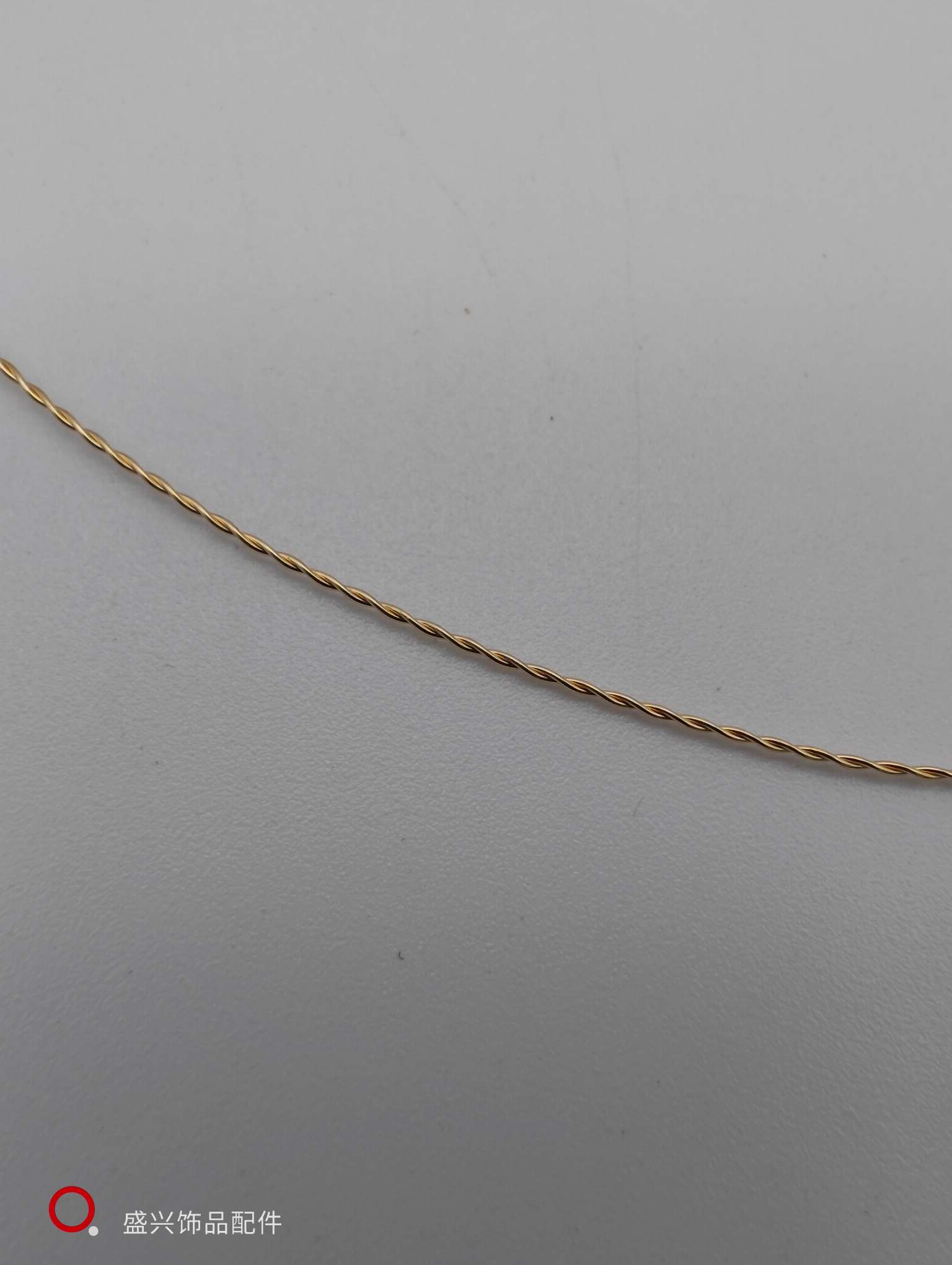 0.6 color-preserving copper wire twist handmade diy jewelry does not fade first detail image 3