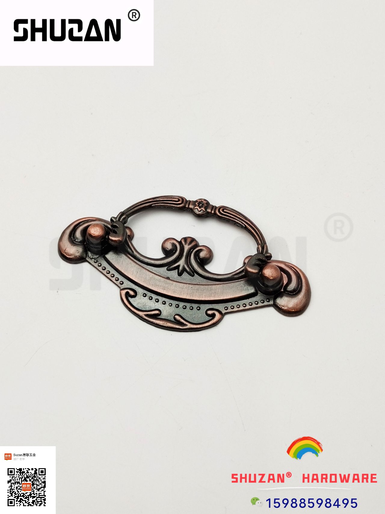 The retro cabinet door handle is exquisite, sturdy and durable, and easy to install