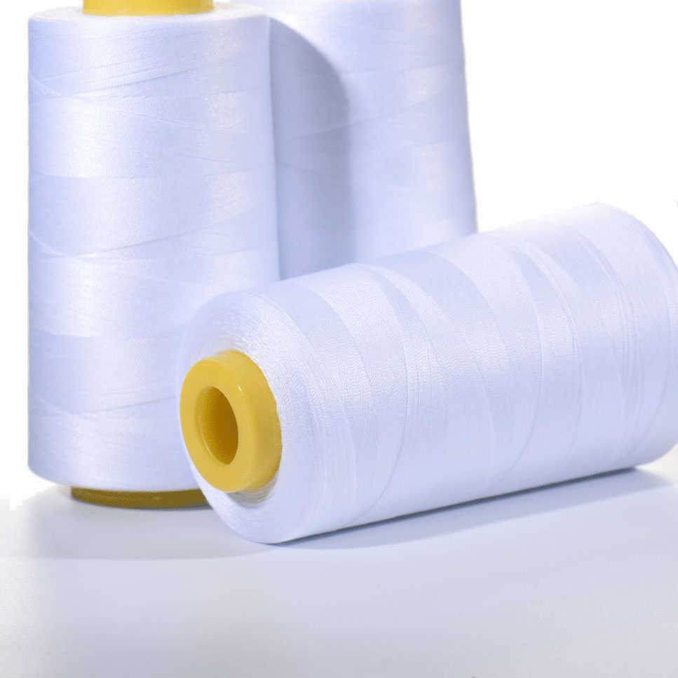 厂家批发 涤包涤缝纫线 包芯缝纫线 28S/2 3000码/个   克重 规格 颜色 克定制 详情图3