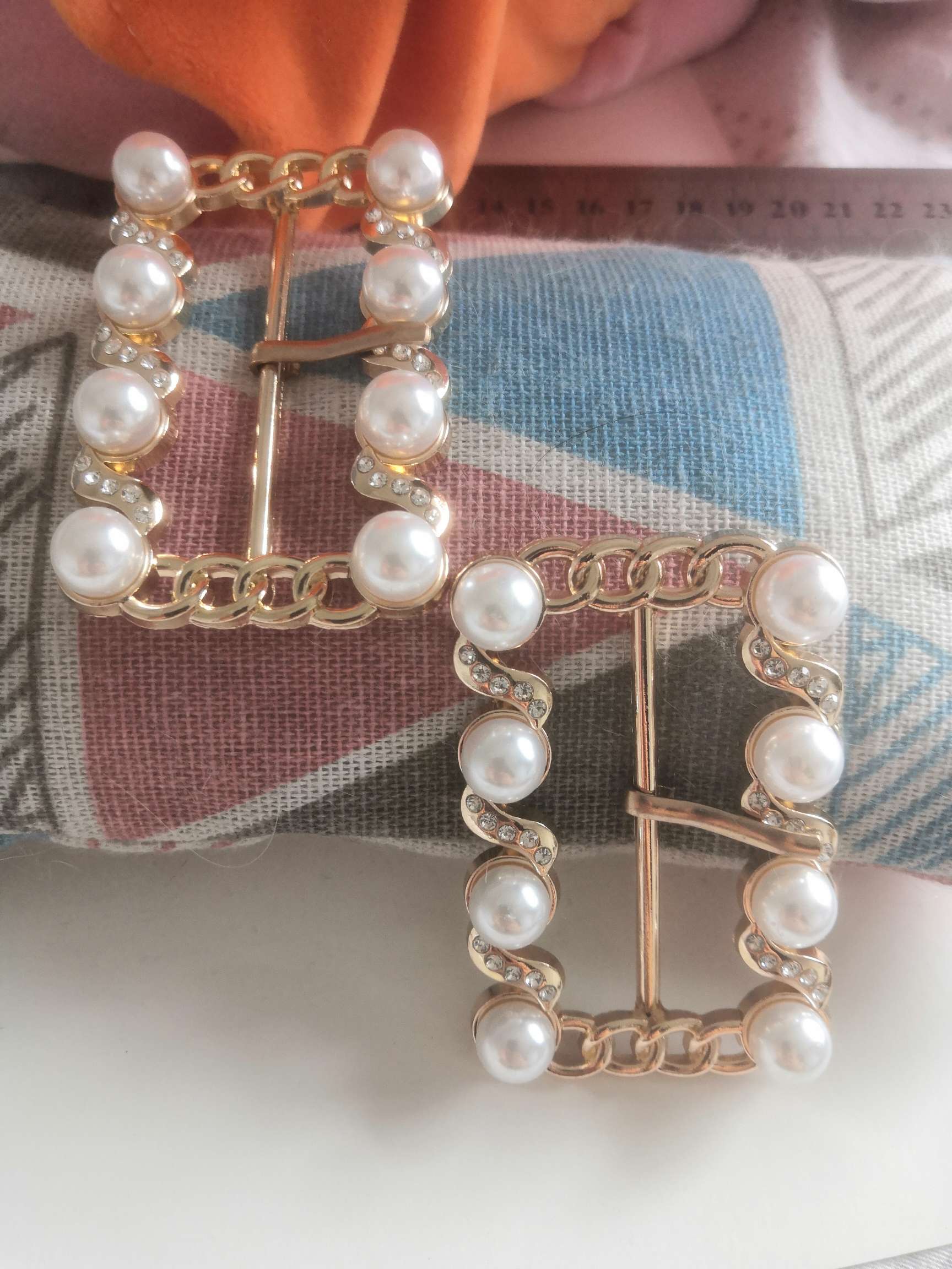 Rectangular waist buckle details Picture