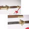 真铜太极剑/半软武术剑/男女可用细节图