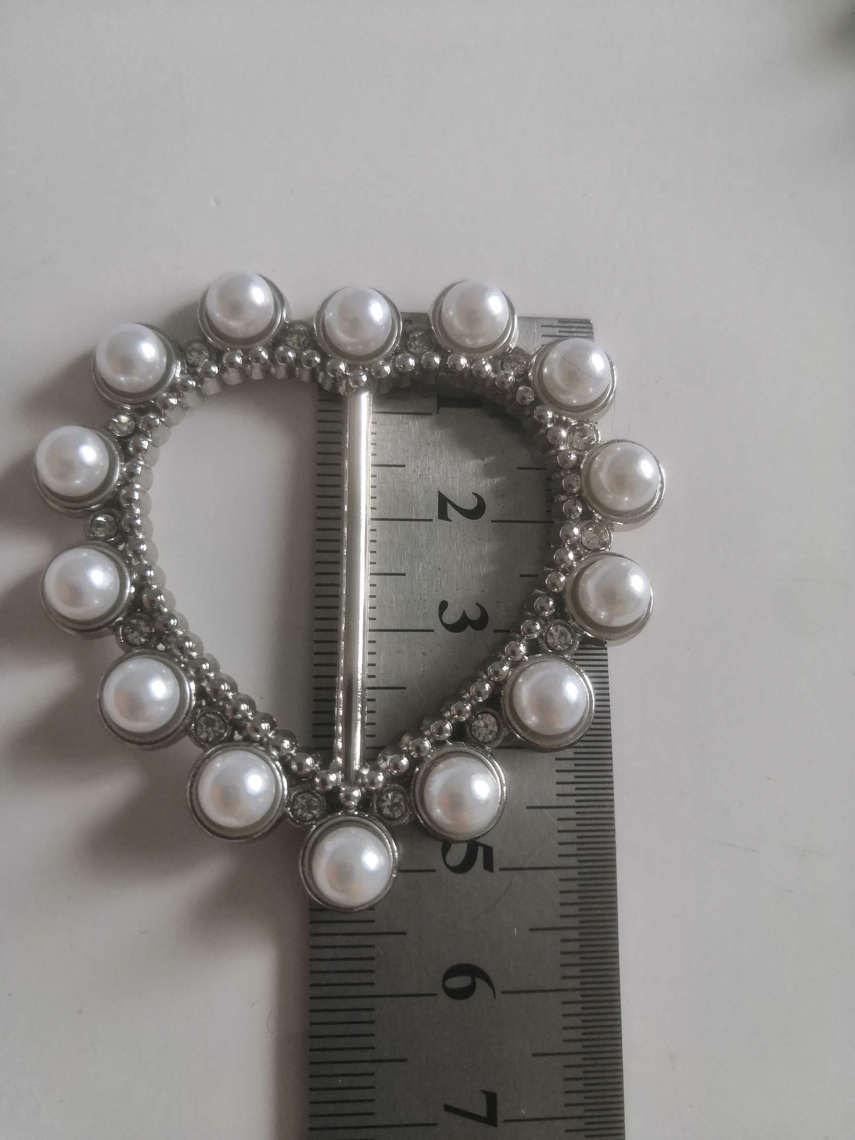 桃心装饰扣详情2