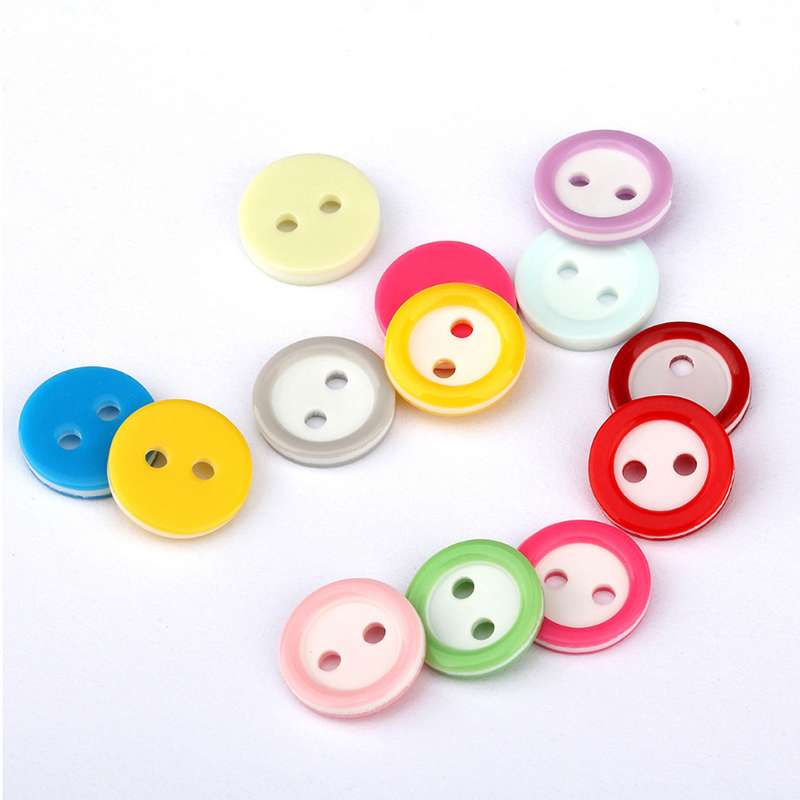 18L三层卡通钮扣猪鼻形状钮扣多层彩色钮扣卡通DIY手工钮扣工艺品装饰纽扣批发详情图3