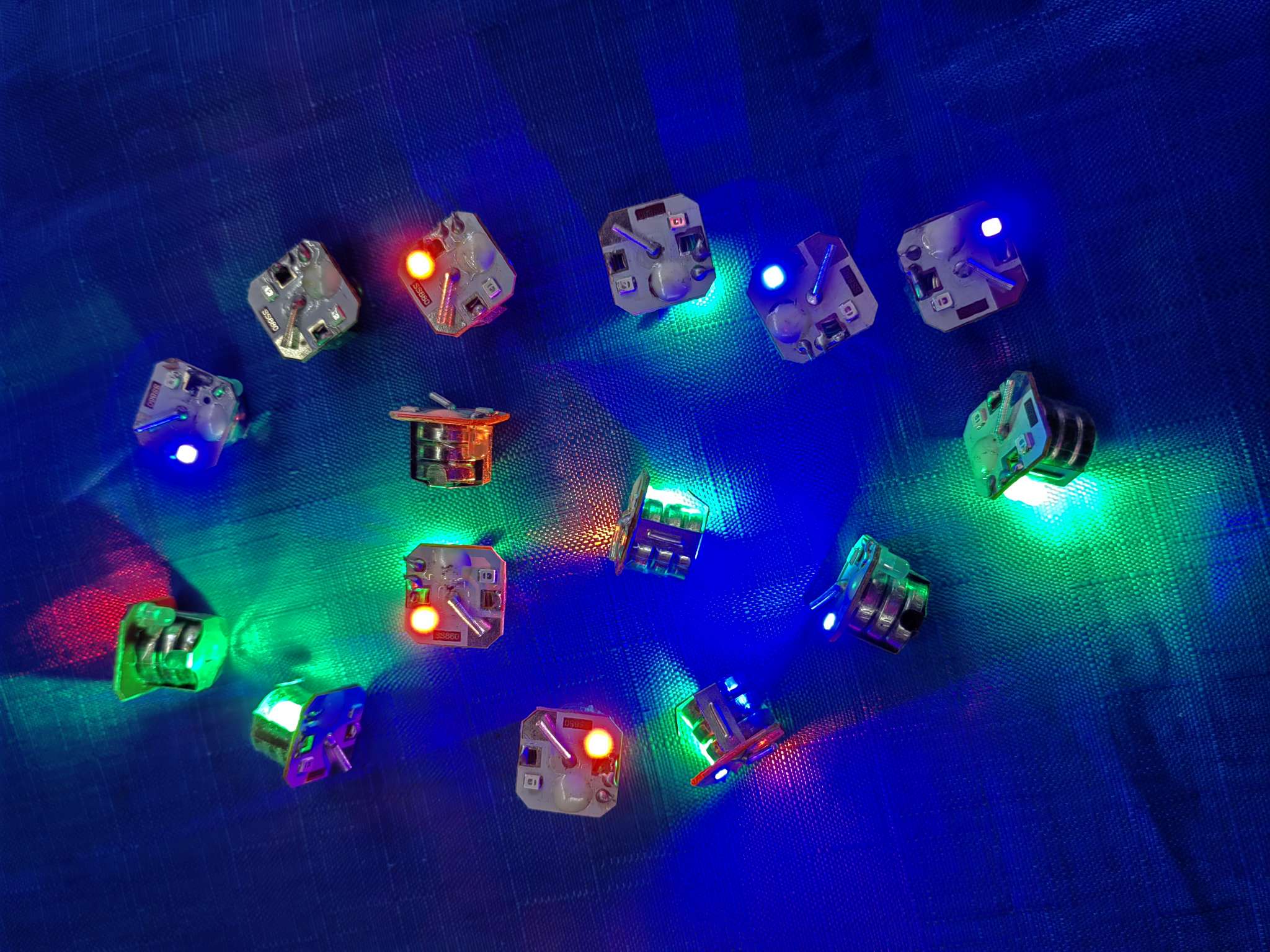 发光电子配件，振动发光机芯，玩具发光配件详情图5