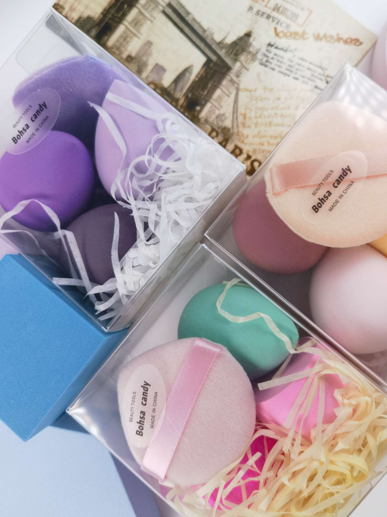 Four sets of PVC3+1 cushion beauty eggs pic 2