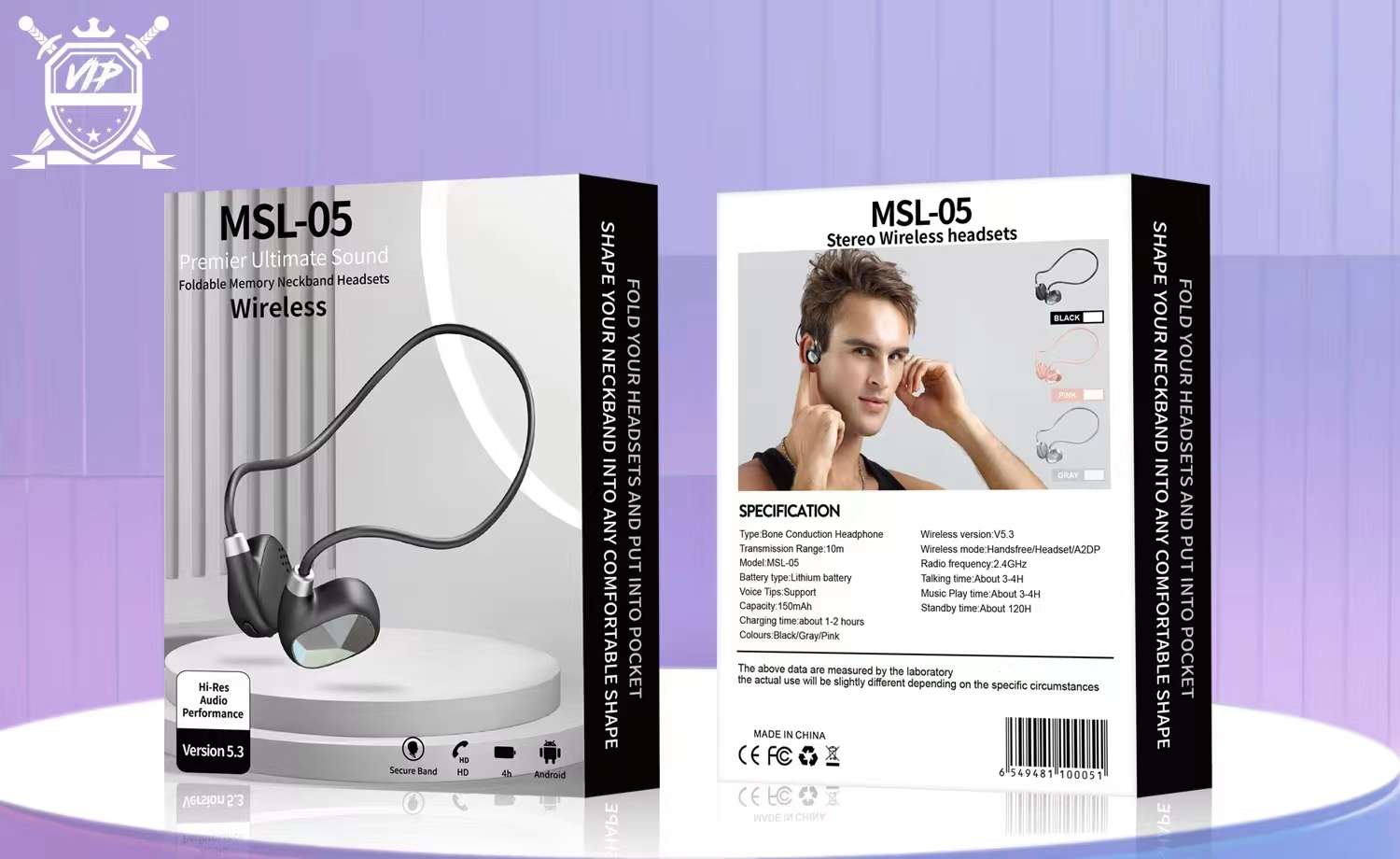 Guangdong soge marca de conducción ósea bluetooth auriculares detail image 8