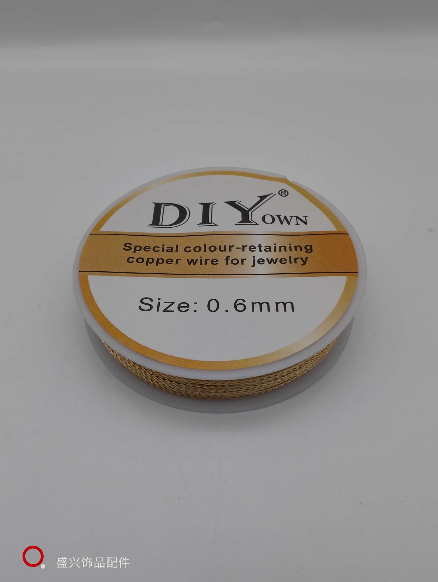 0.6 color-preserving copper wire twist handmade diy jewelry does not fade first details Picture