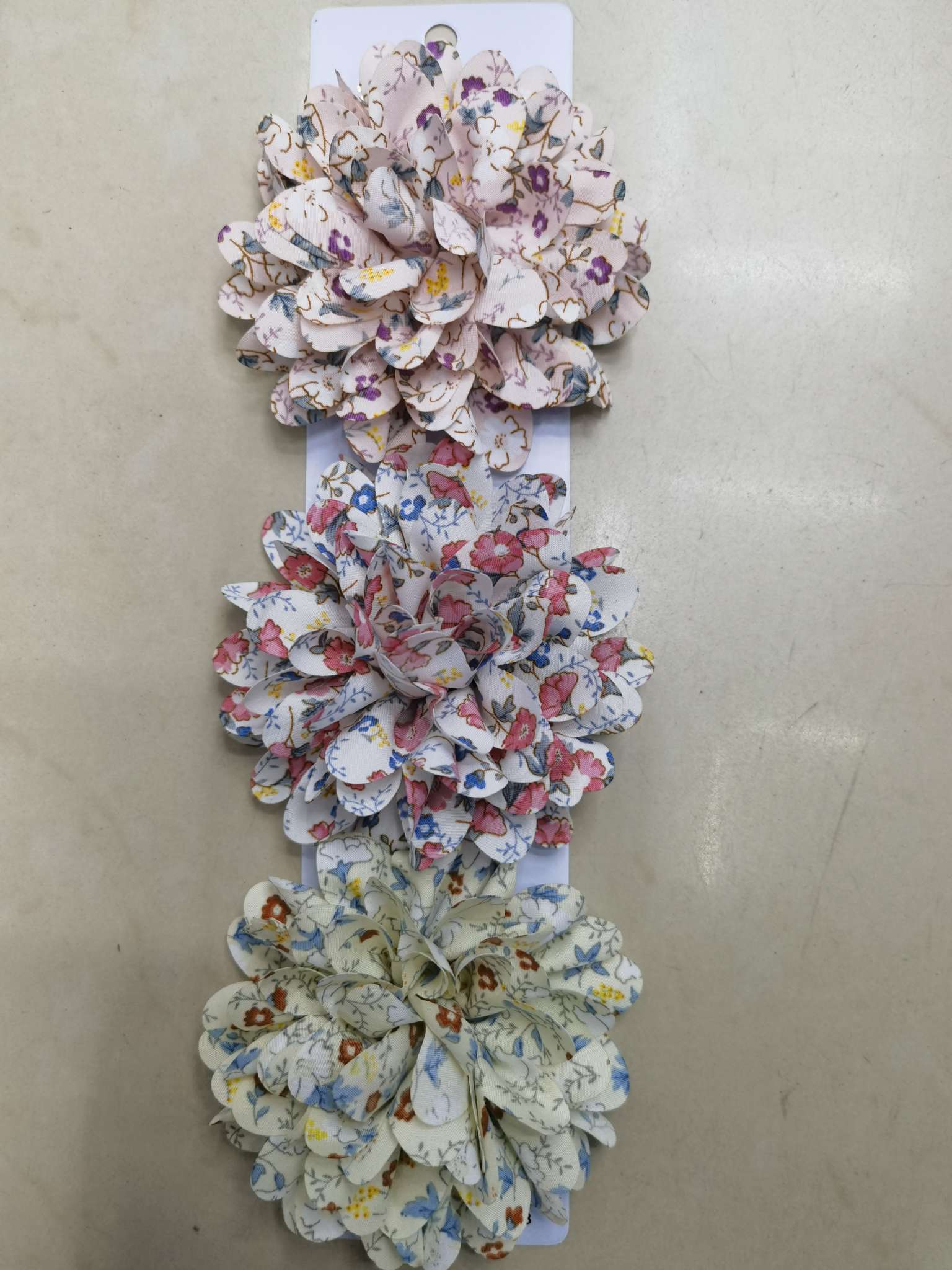 Printed and patterned jacquard roll details Picture